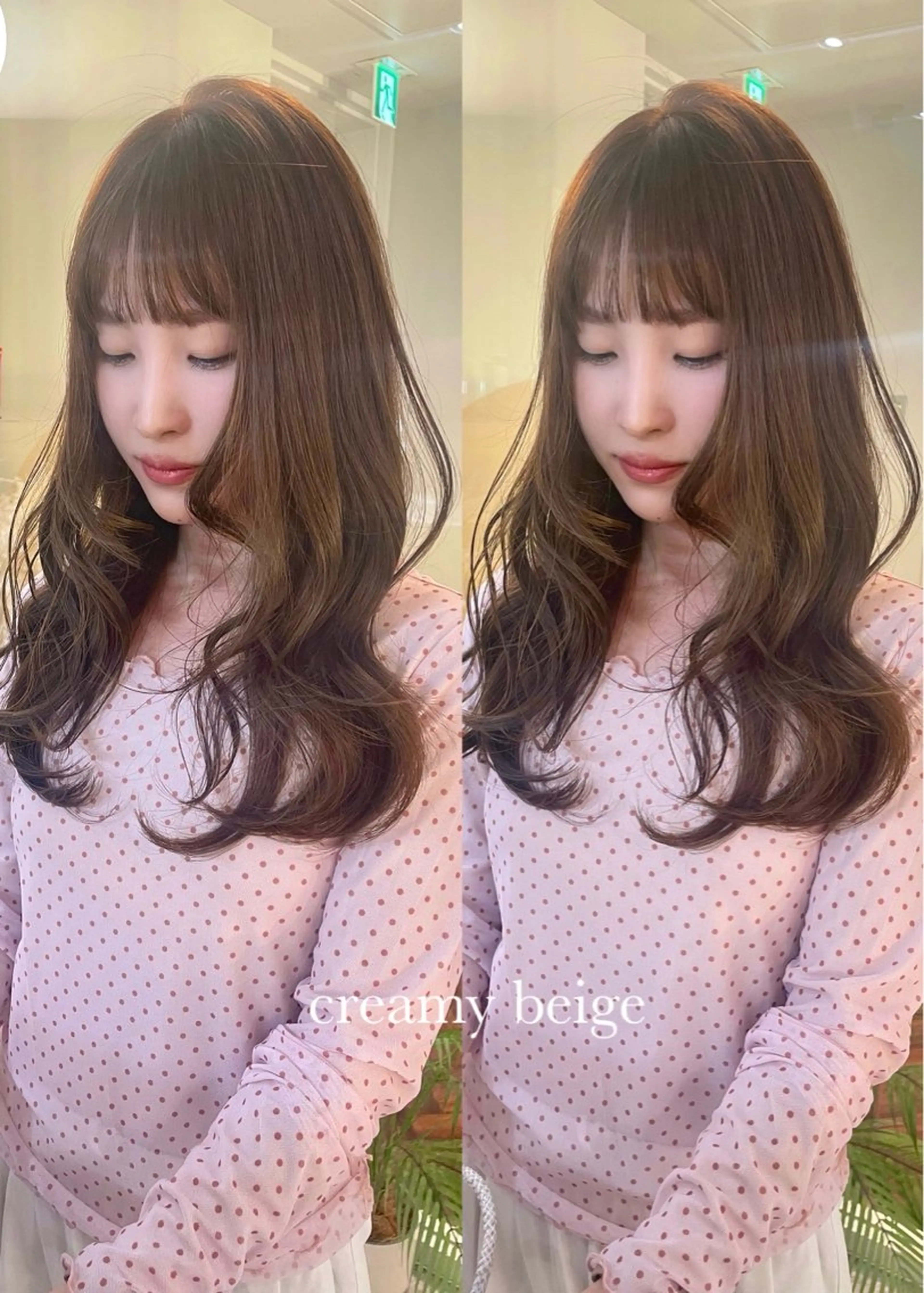 ロング ヘアカラー トリートメント ボブ/透明感カラー/ 赤み消し/miyaのヘアスタイル