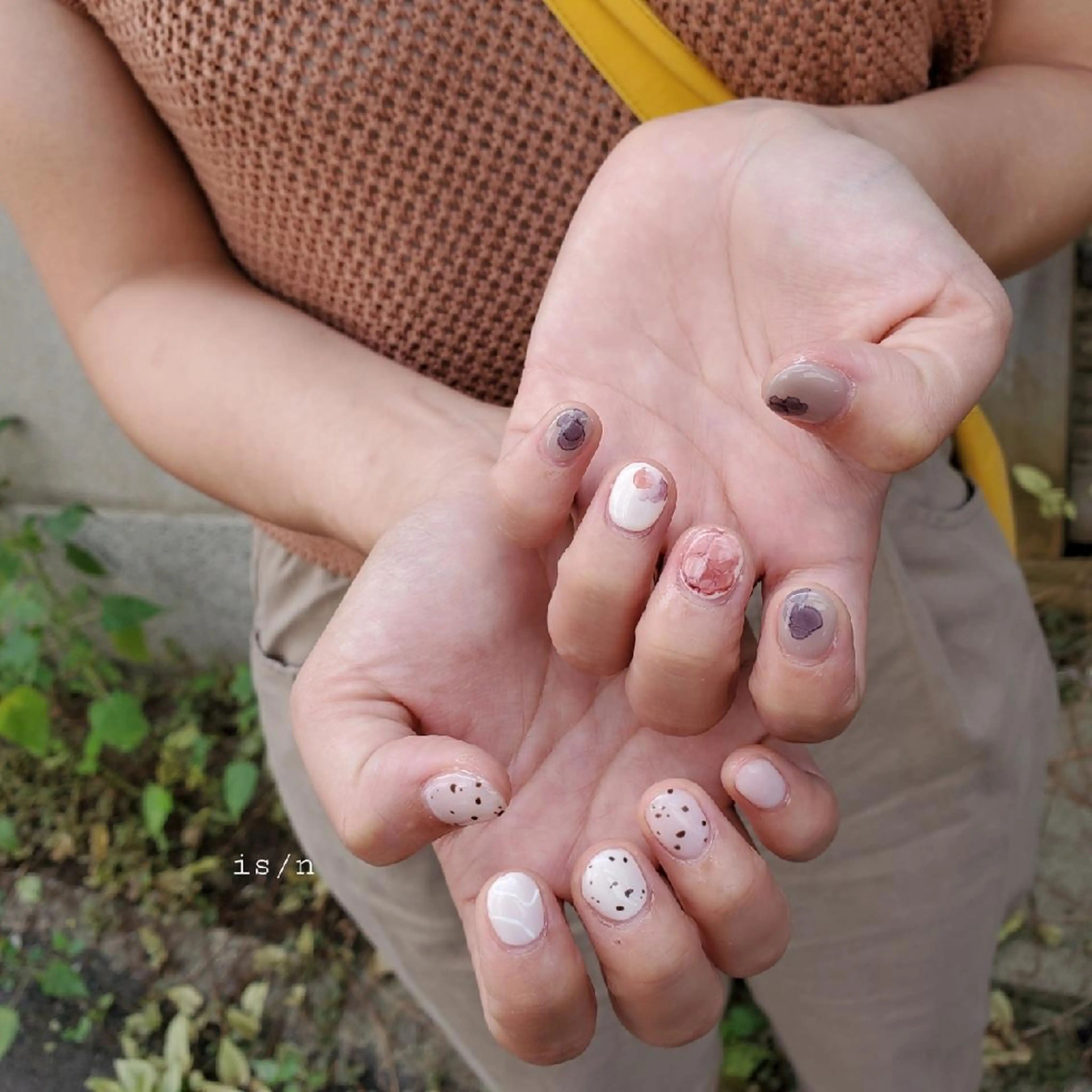 ネイル ハンドネイル 店長 佐藤のネイルデザイン