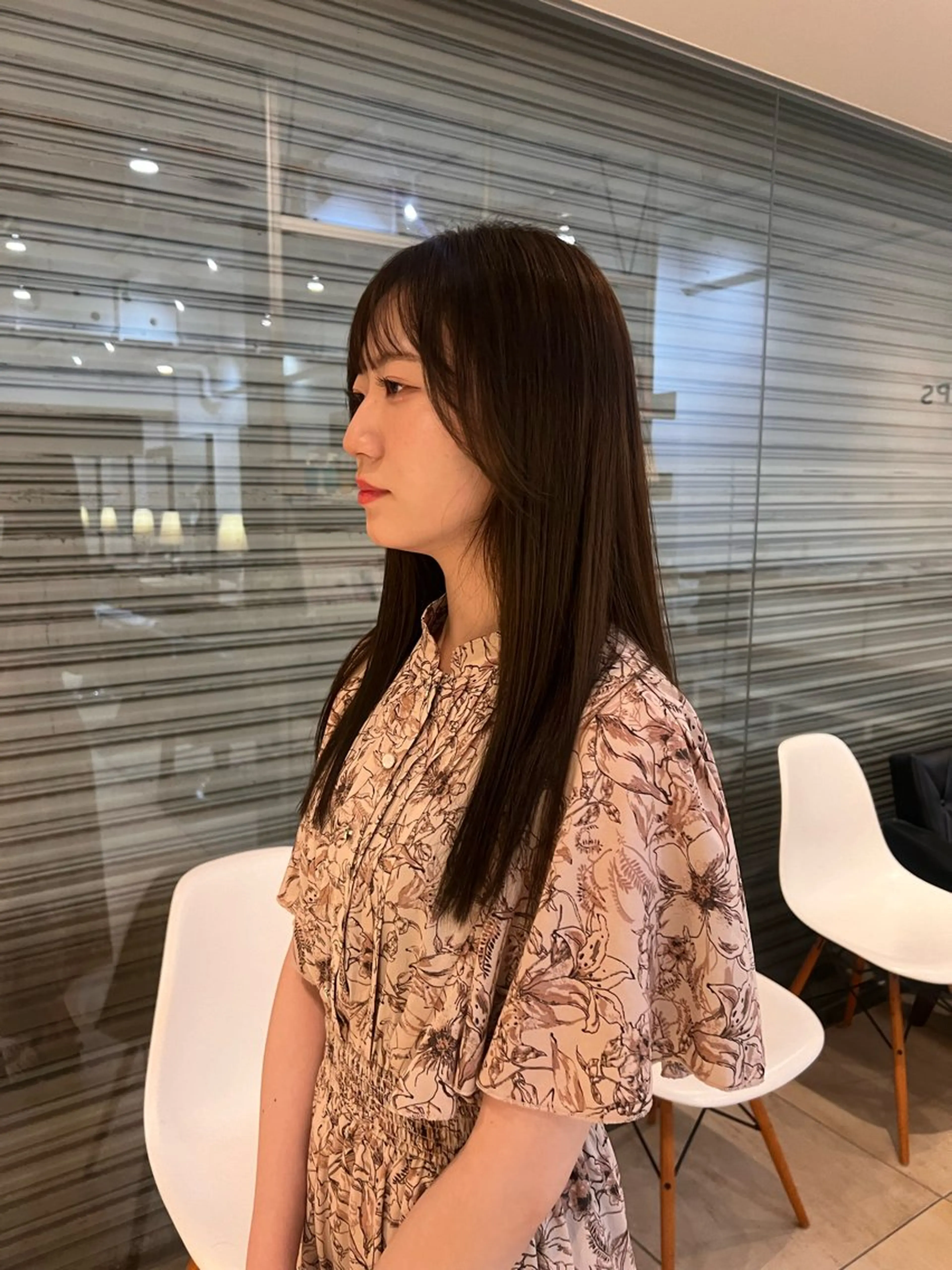 カラー 透明感カラー オリーブカラー リリカ🐈‍⬛メンズ カットモデル/上永谷のヘアスタイル