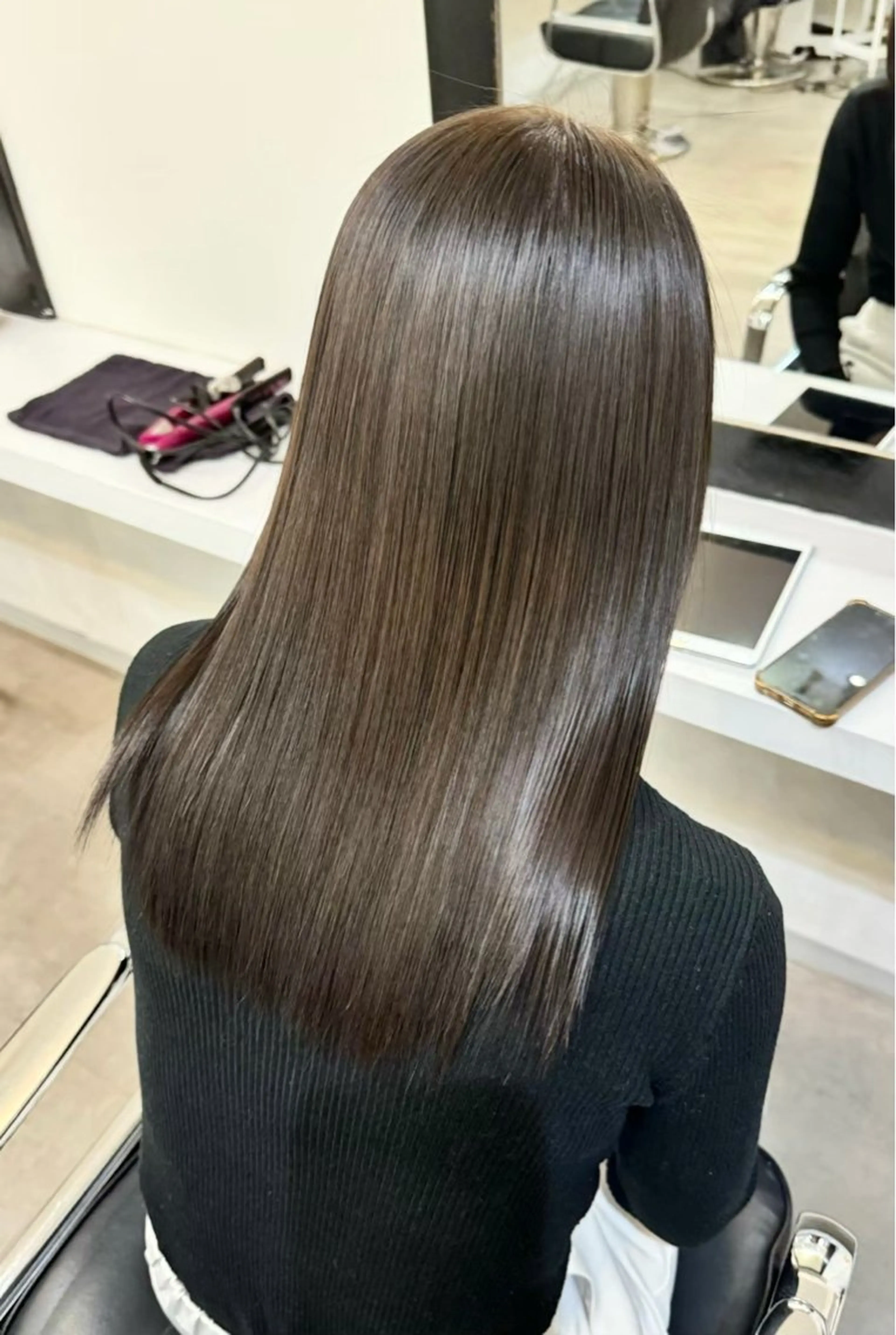 セミロング カラー ෆ˚*髪質改善/ ナツ˚* ෆのヘアスタイル