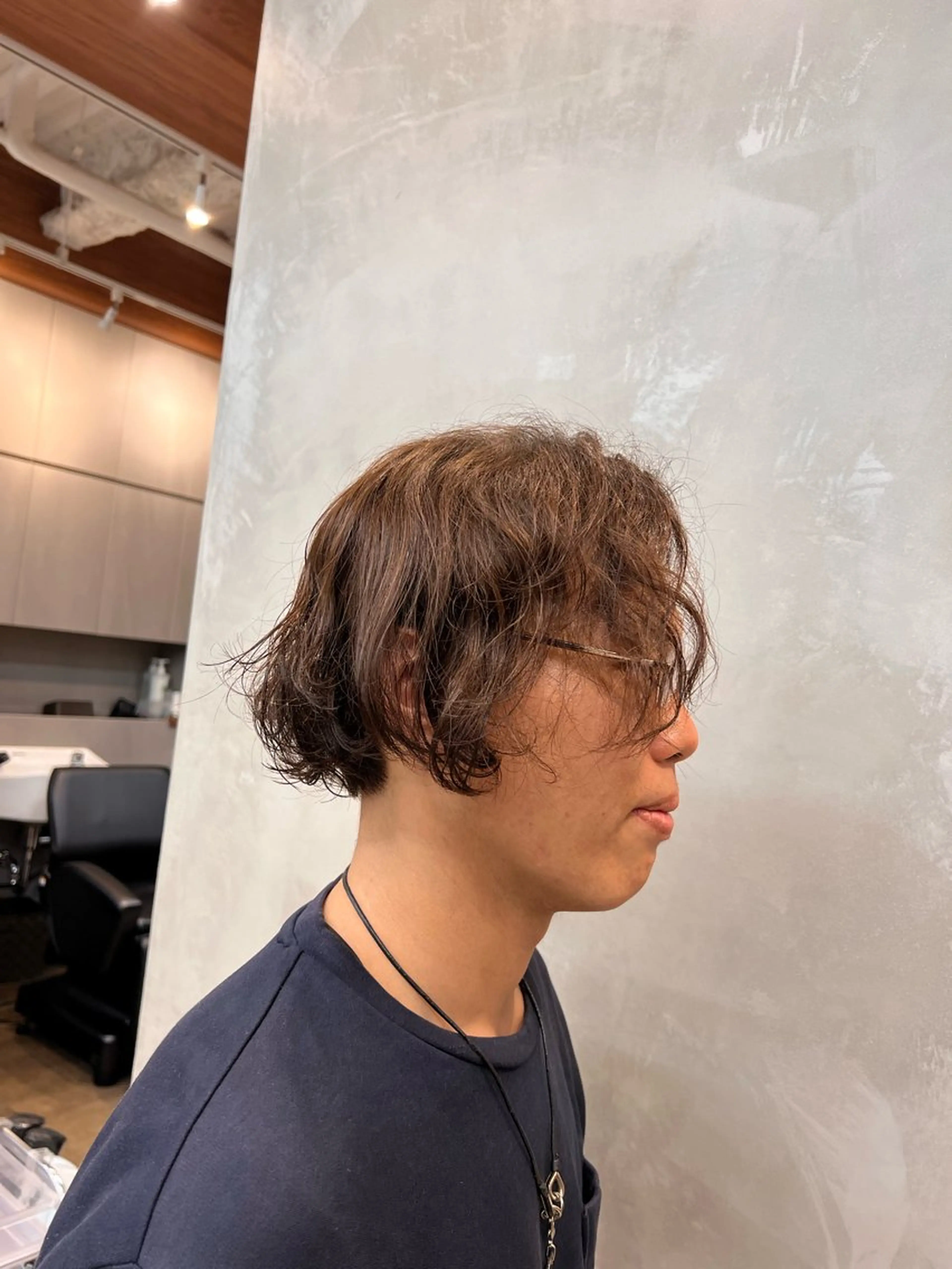 カット＋レディースパーマの写真