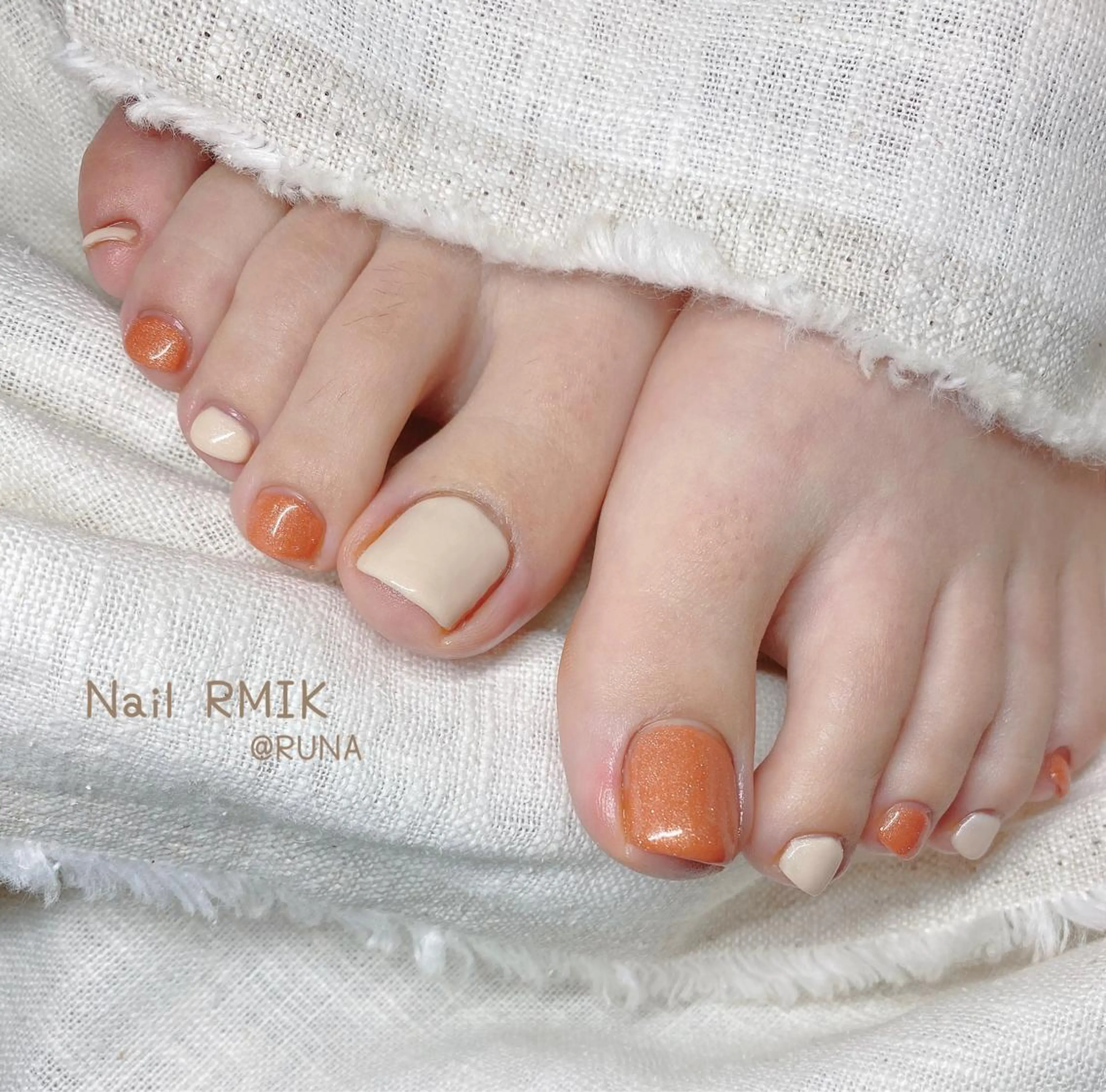 ネイル フットネイル nailsalon RMIKのネイルデザイン