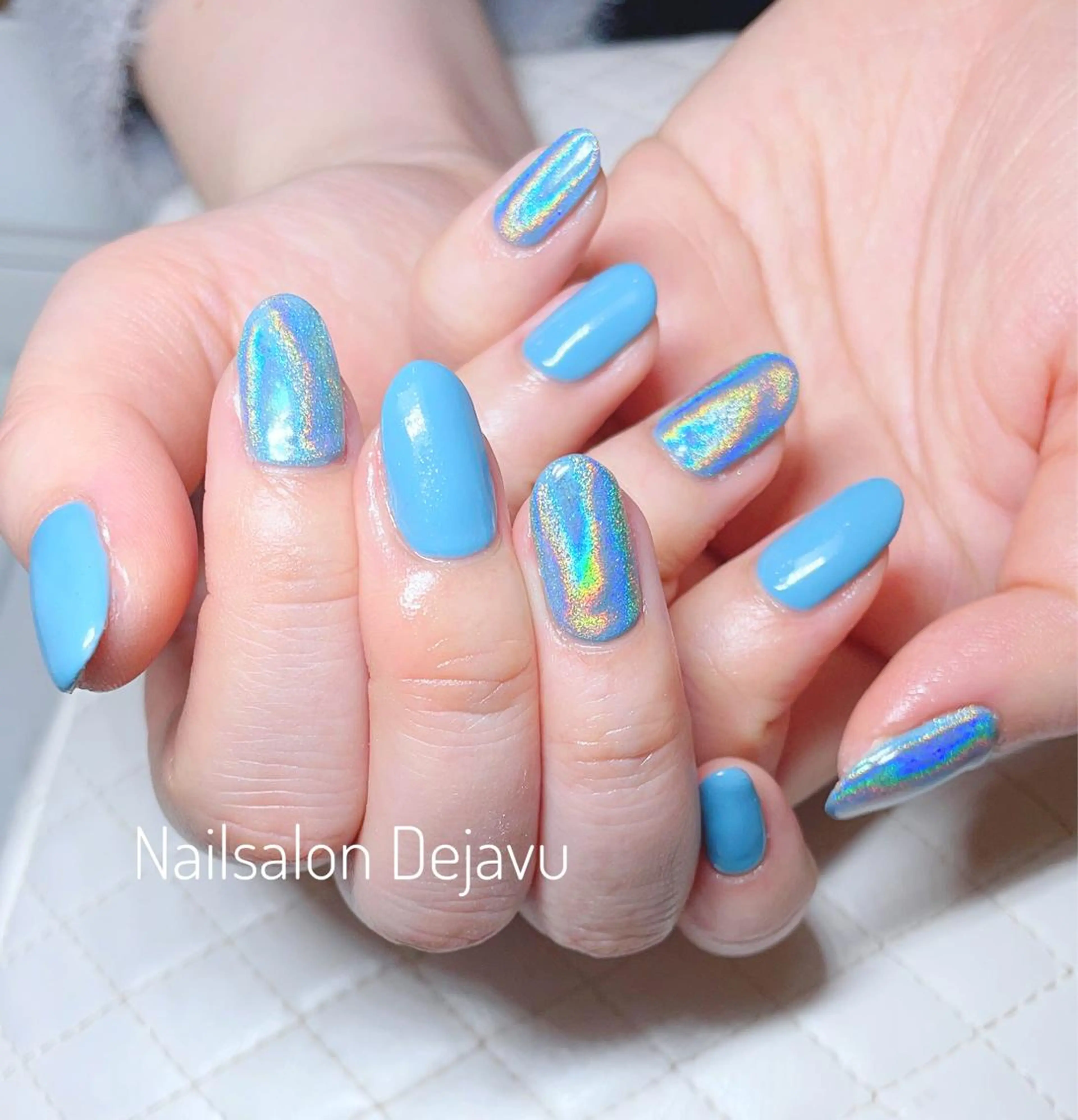ネイル アートネイル ジェルネイル キラキラネイル ワンカラーネイル ハンドネイル Dejavu所属・Nail salon Dejavu 🌿のネイルデザイン