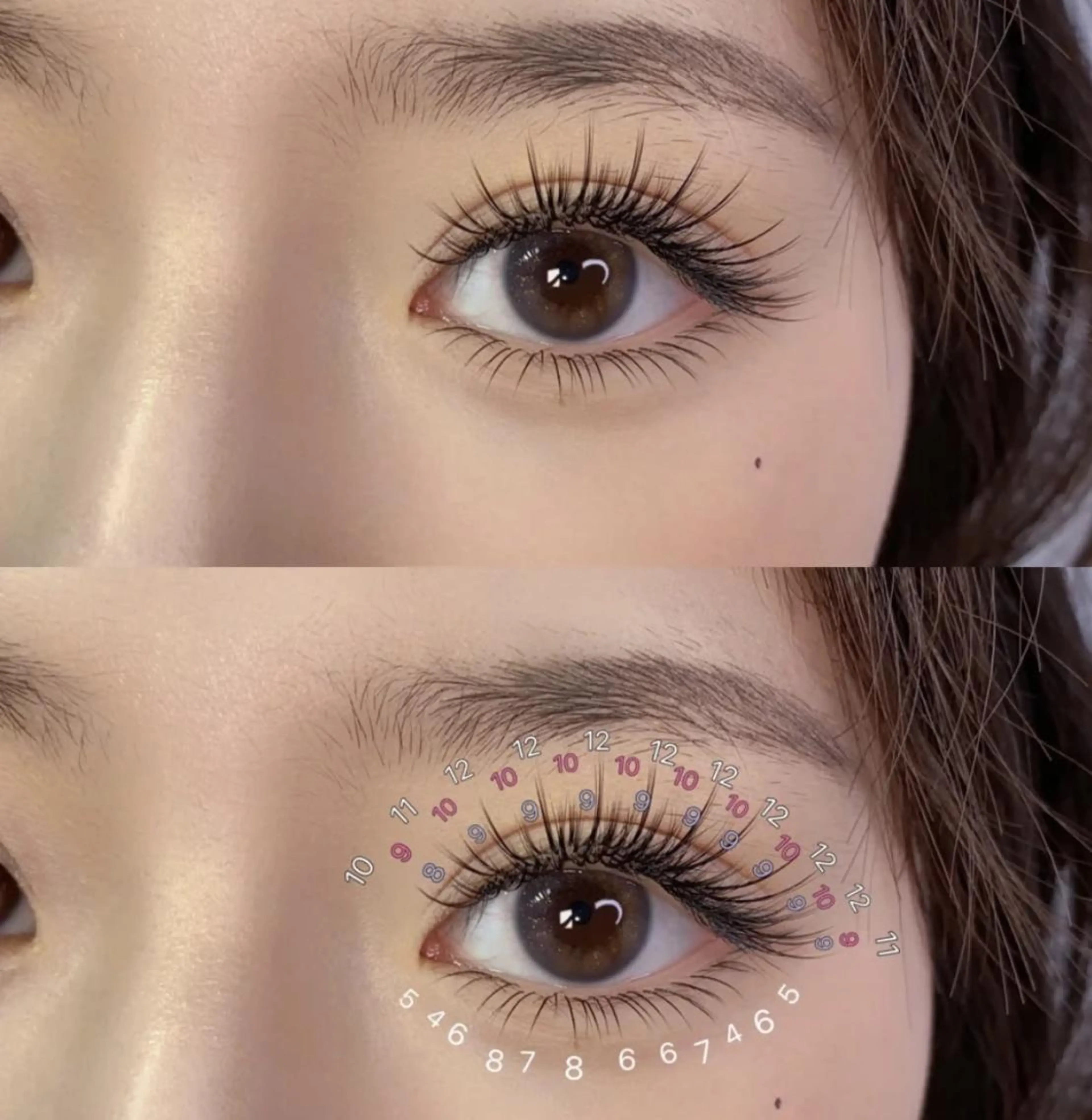 マツエク・マツパ Cute B e au t yのマツエク・マツパデザイン