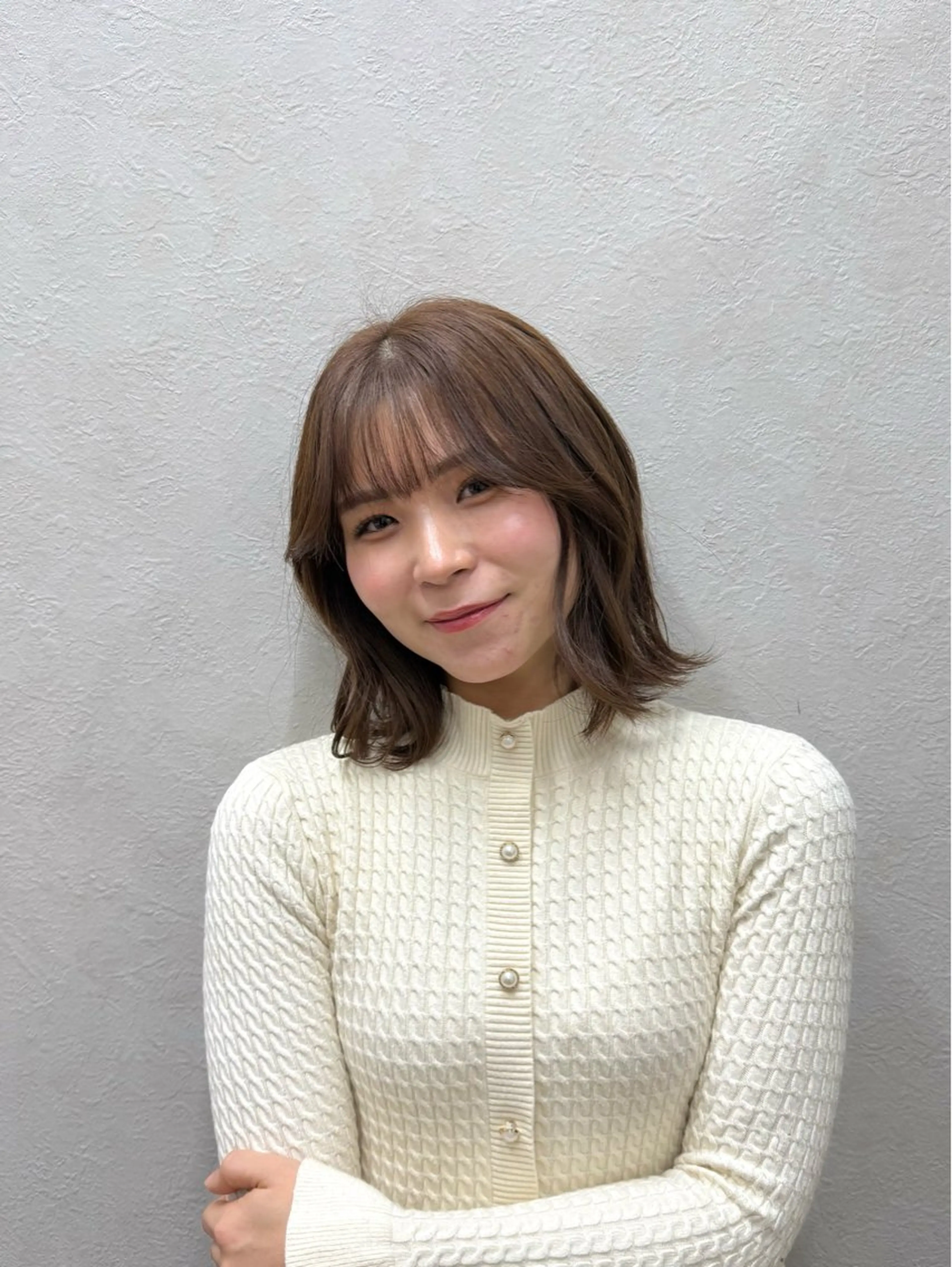 ショート カラー ブリーチ カット ヘアカラー トリートメント 有田裕真 【ブリーチカラー】のヘアスタイル