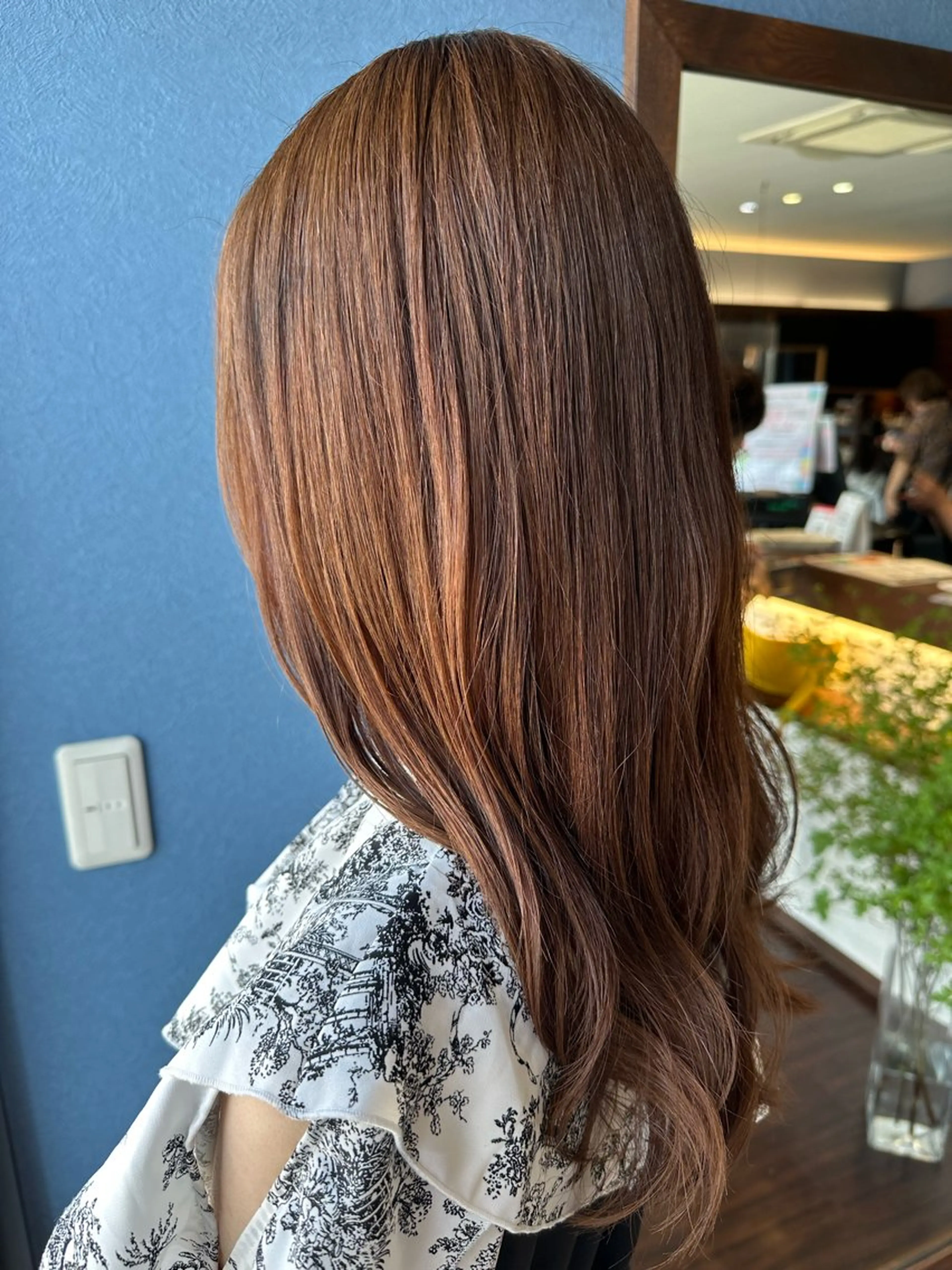 ロング カット ヘアカラー トリートメント 🎀Kubu🍀 Natsumu🎀のヘアスタイル