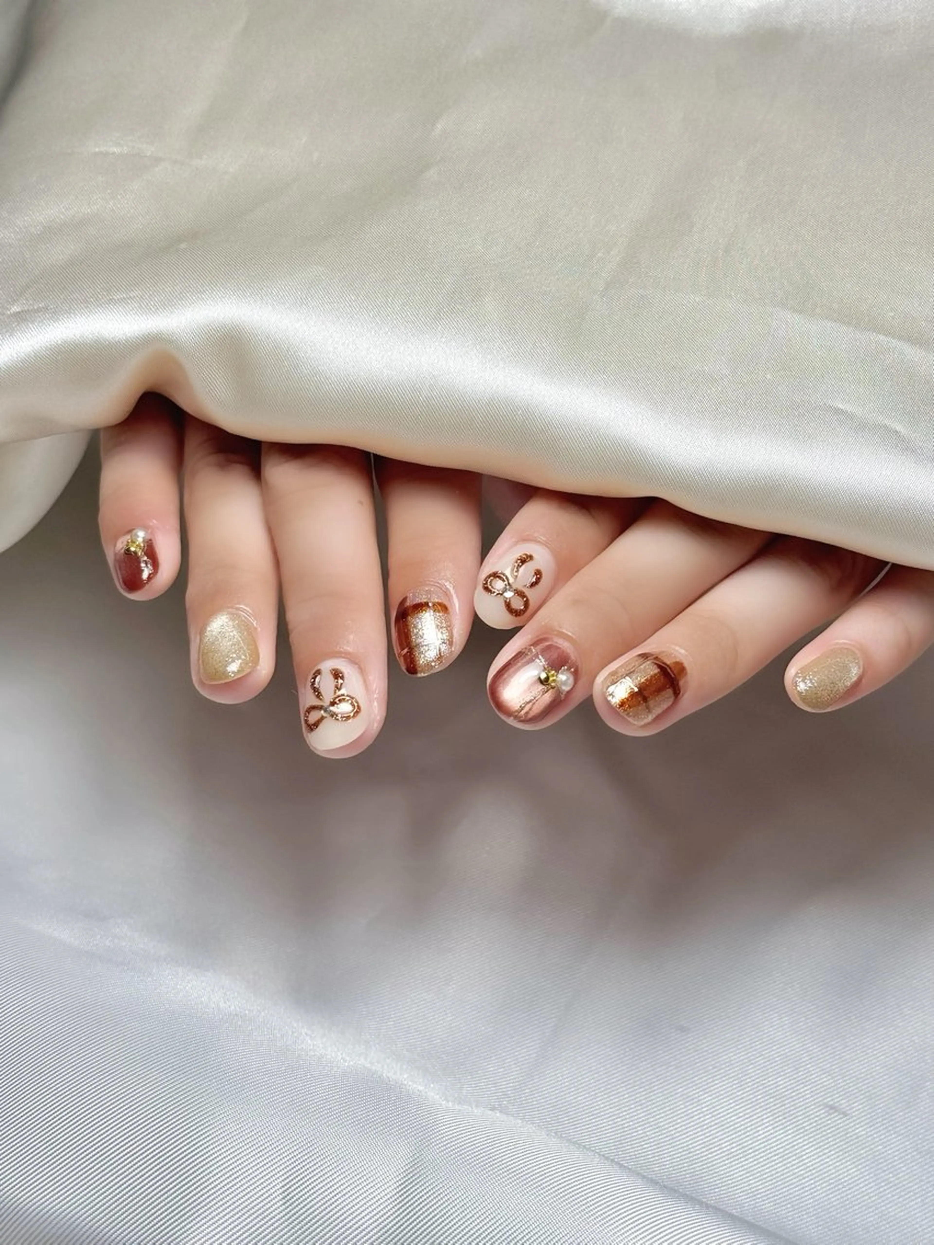 ネイル ハンドネイル miryeonail ミリョネイルのネイルデザイン