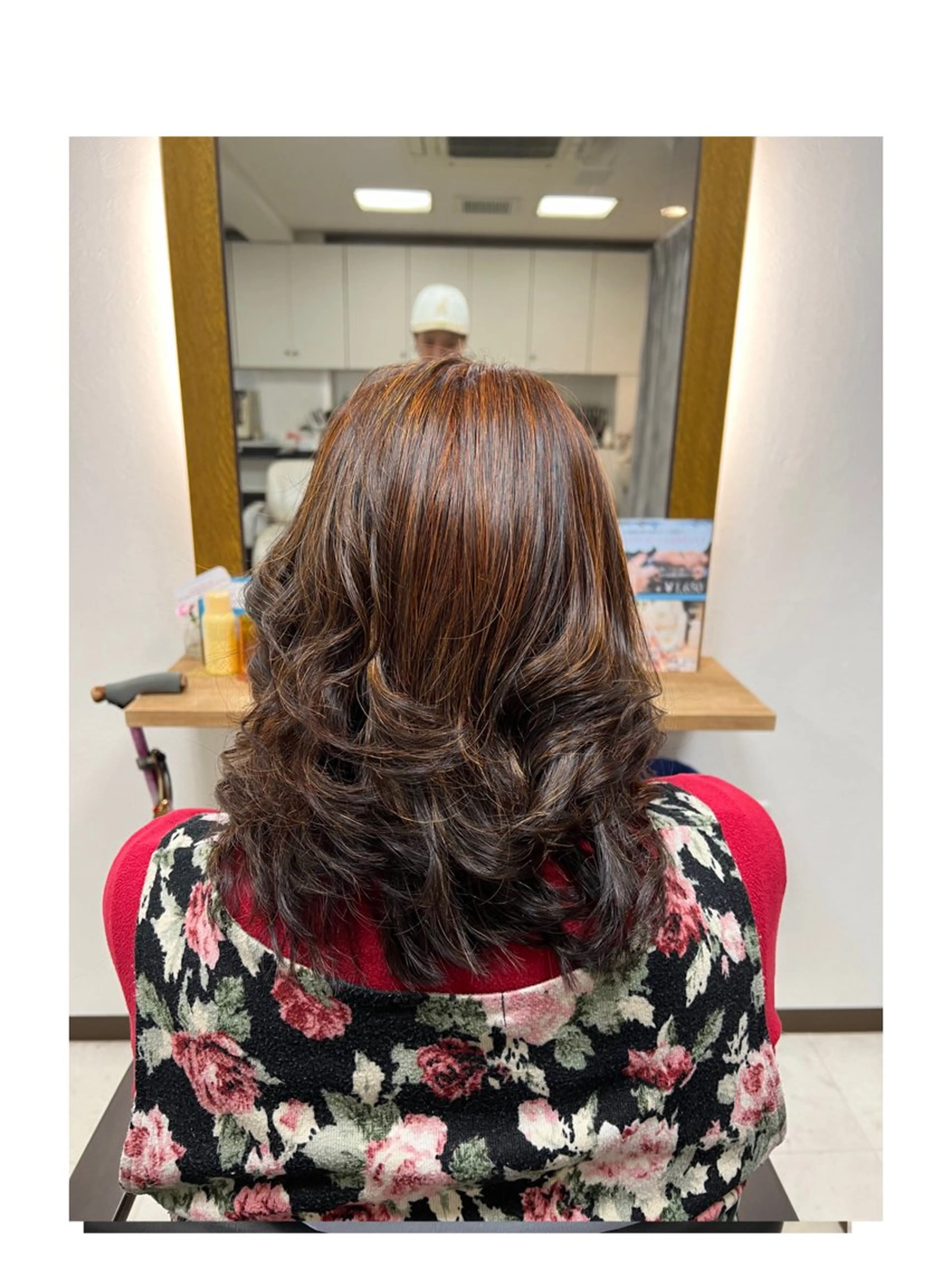 セミロング カット ヘアカラー 髪質改善/マツパ 垢抜け透明カラー衣笠のヘアスタイル
