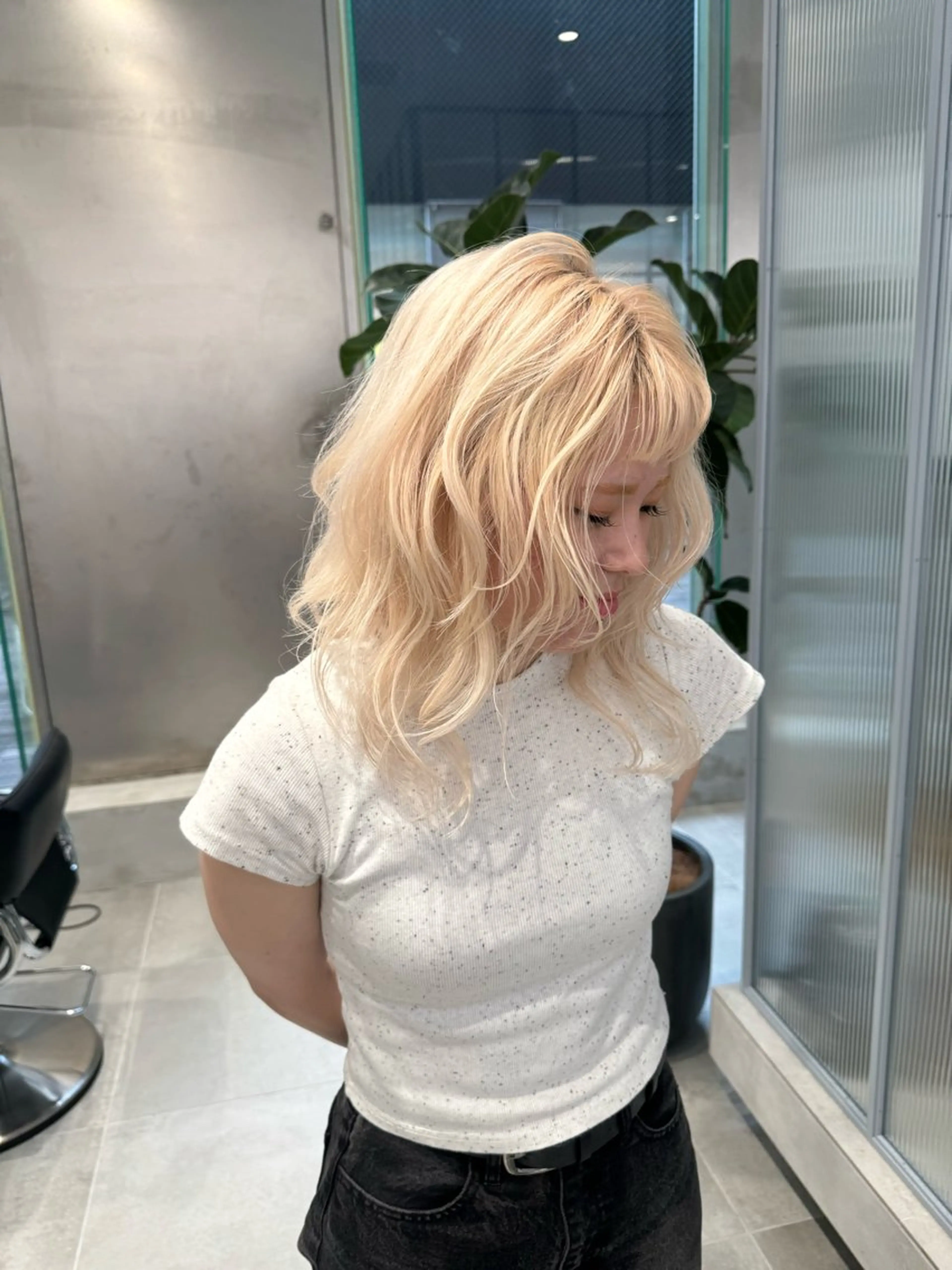 ＊髪質改善カット& ケアブリーチ&カラー＋mb・ガリカSh・TR ￥22960 ⇒18980の写真