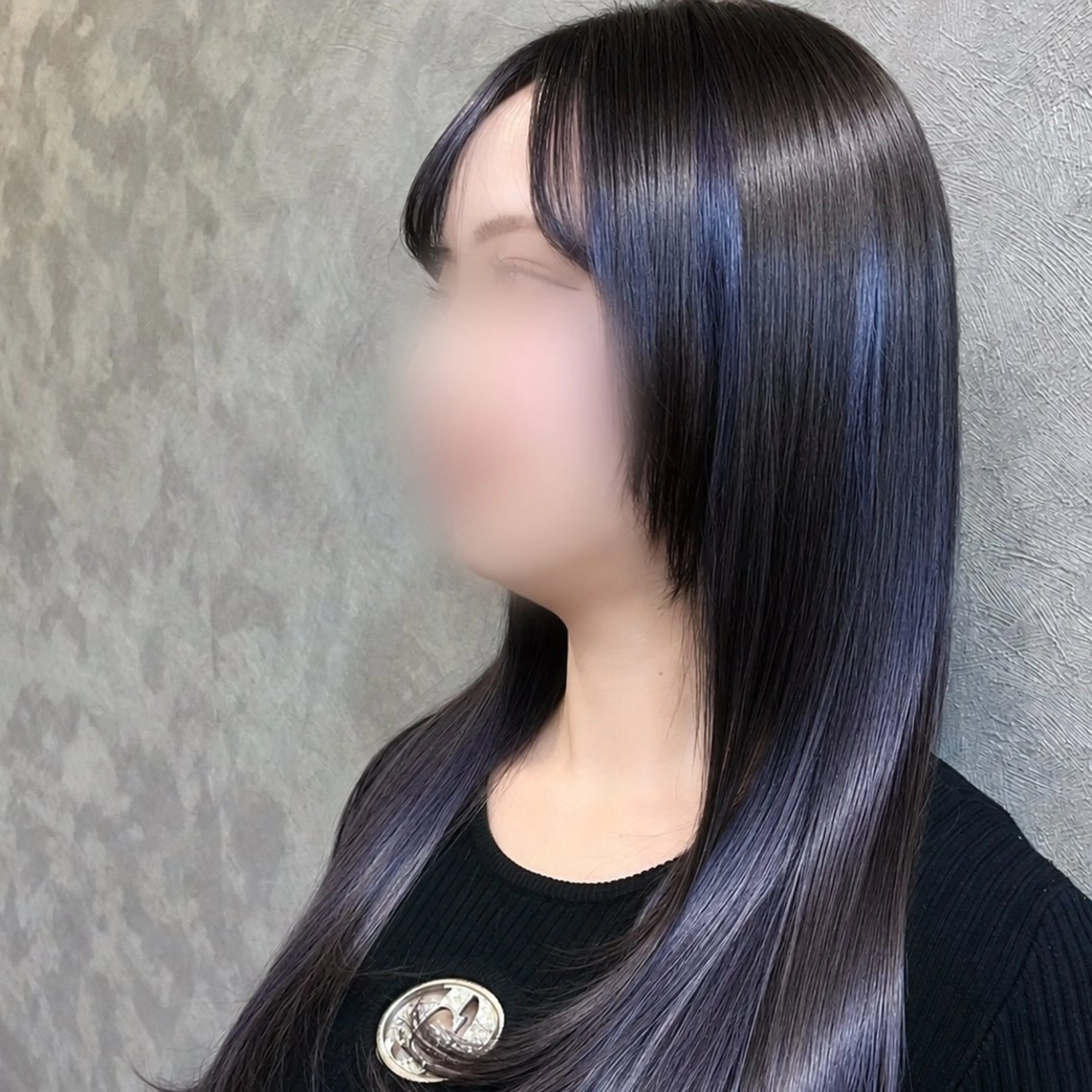 ロング カラー デザインカラー グレージュ バイオレットカラー トリートメント ヘアカラー 🫧透明感カラー🫧 Reiko🎀のヘアスタイル