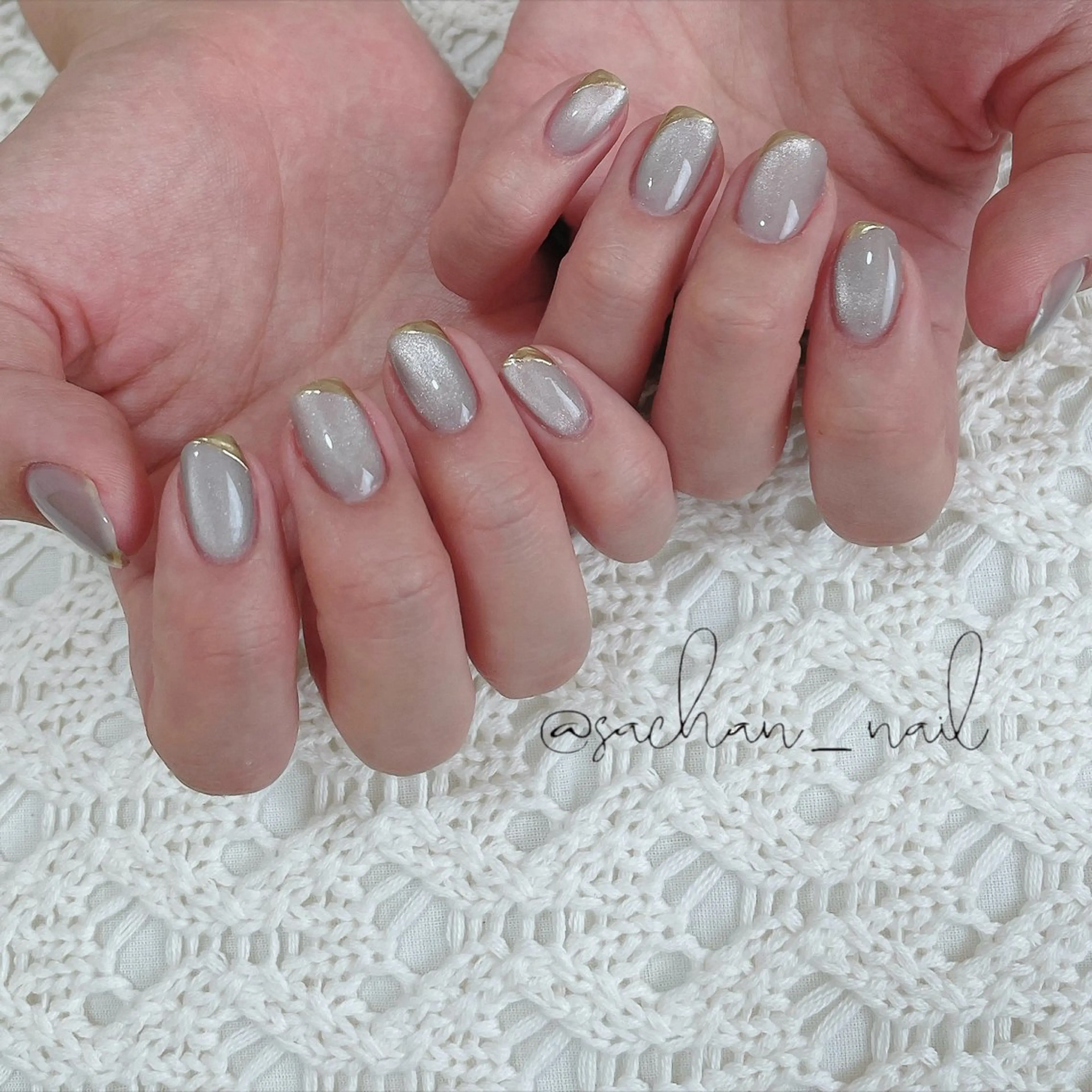 ネイル マグネットネイル ハンドネイル Sukegawa Satsukiのネイルデザイン