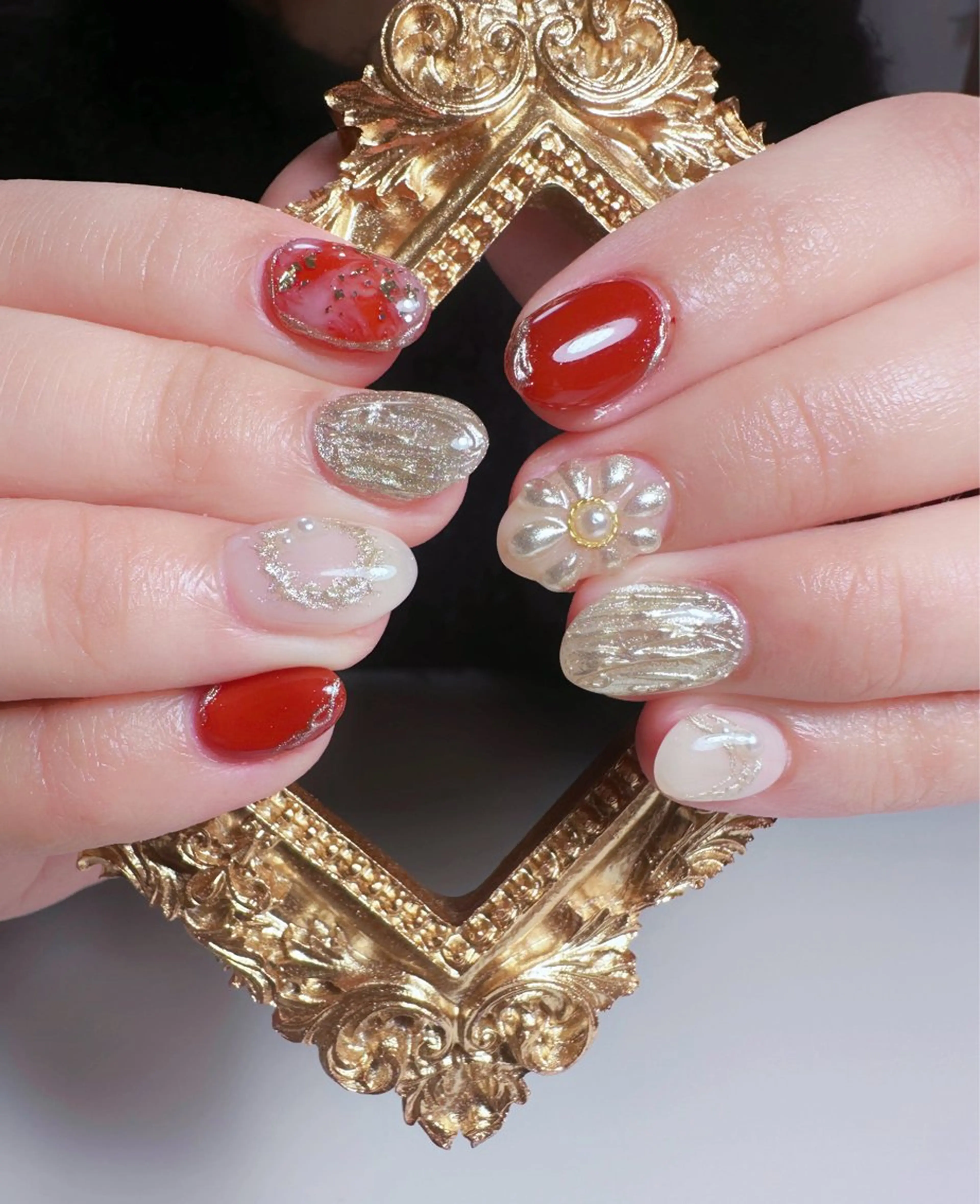 ネイル ハンドネイル 👍thumbs up nail👍のネイルデザイン