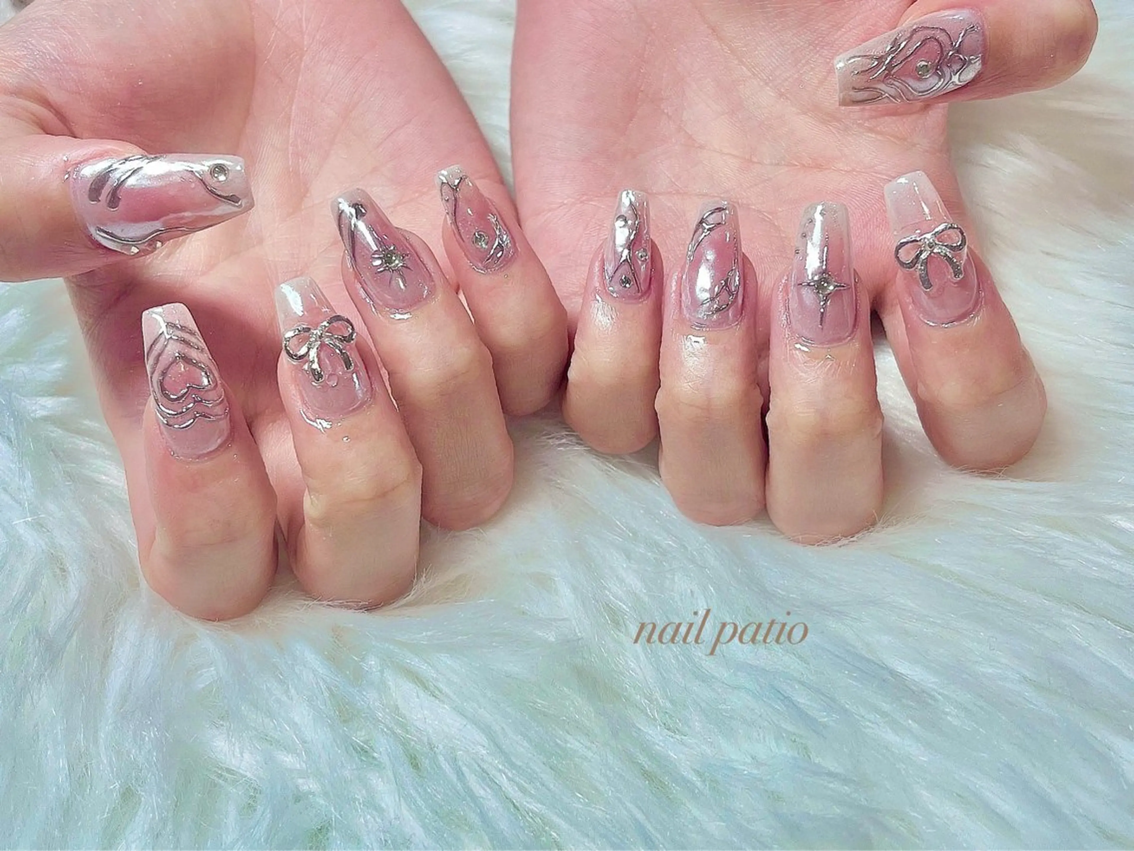 ネイル ハンドネイル nail patio 新越谷 yukiのネイルデザイン