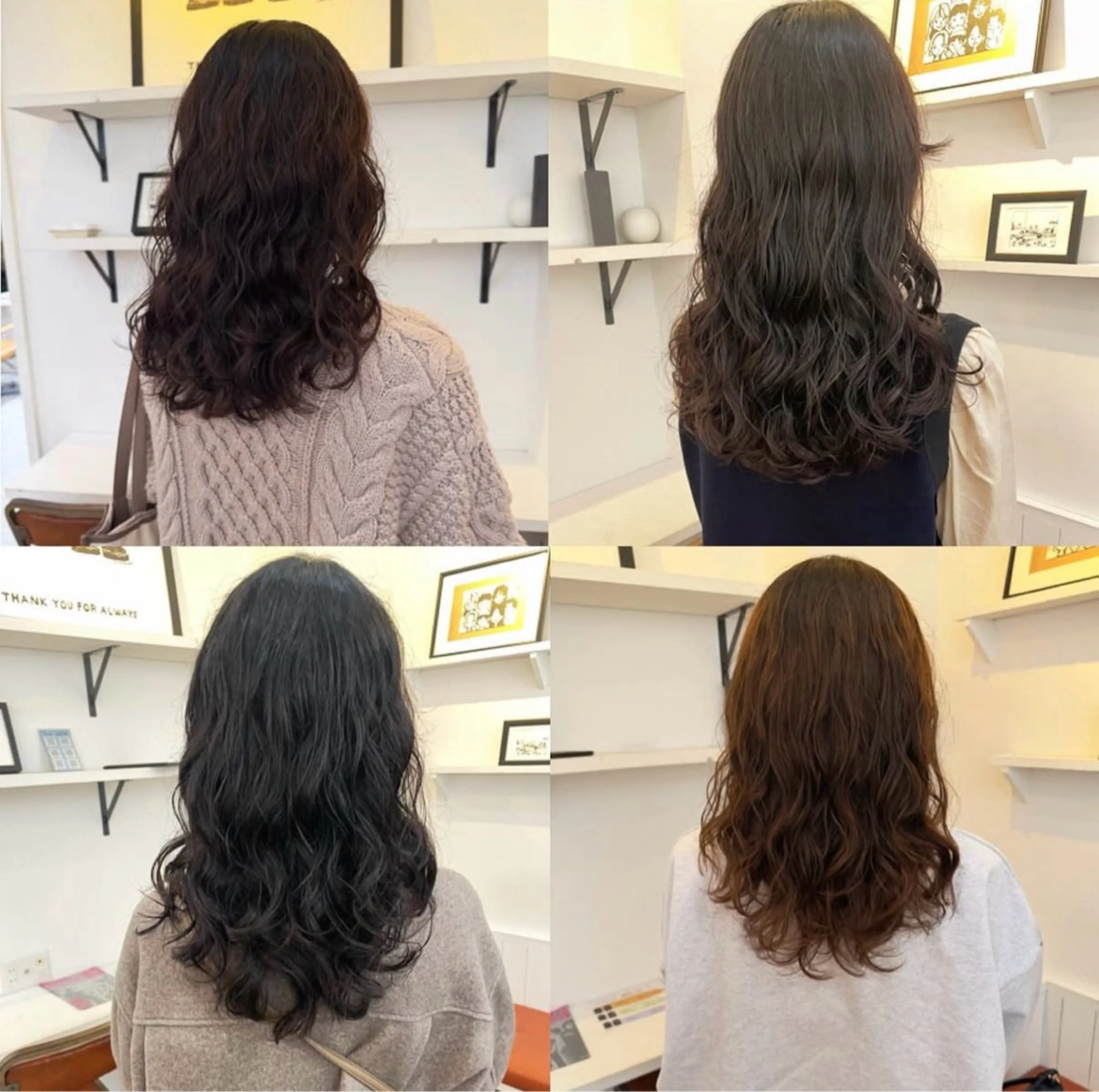 ロング カラー パーマ ヘアアレンジ ロング カット パーマ トリートメント 髪質改善ストレート✨ パーマヘア✨YUKIのヘアスタイル