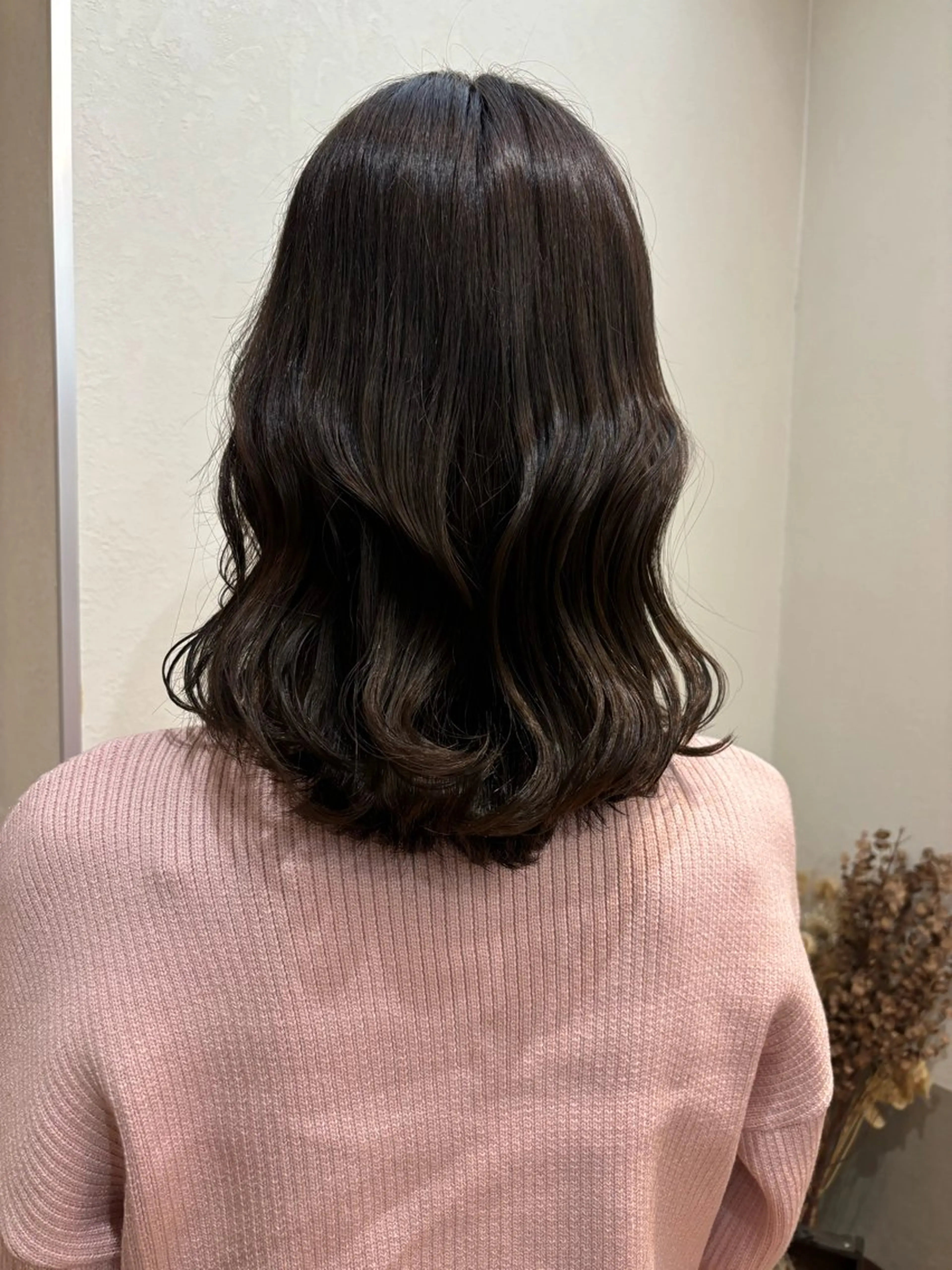 ミディアム 米倉 柚葉のヘアスタイル