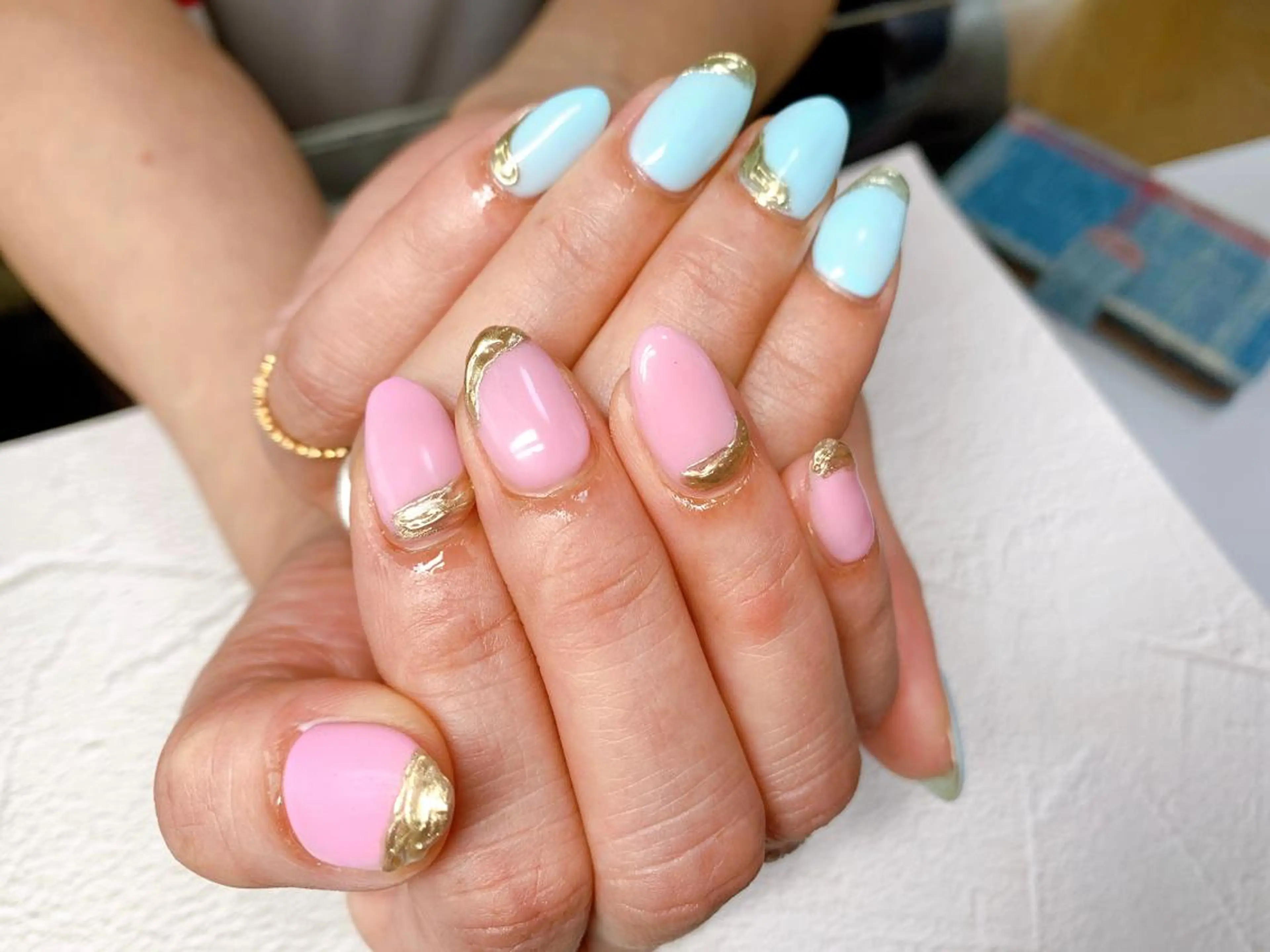 ネイル 夏ネイル ハンドネイル 痩身/脱毛/ネイル HARUKAのエステ・リラクイメージ