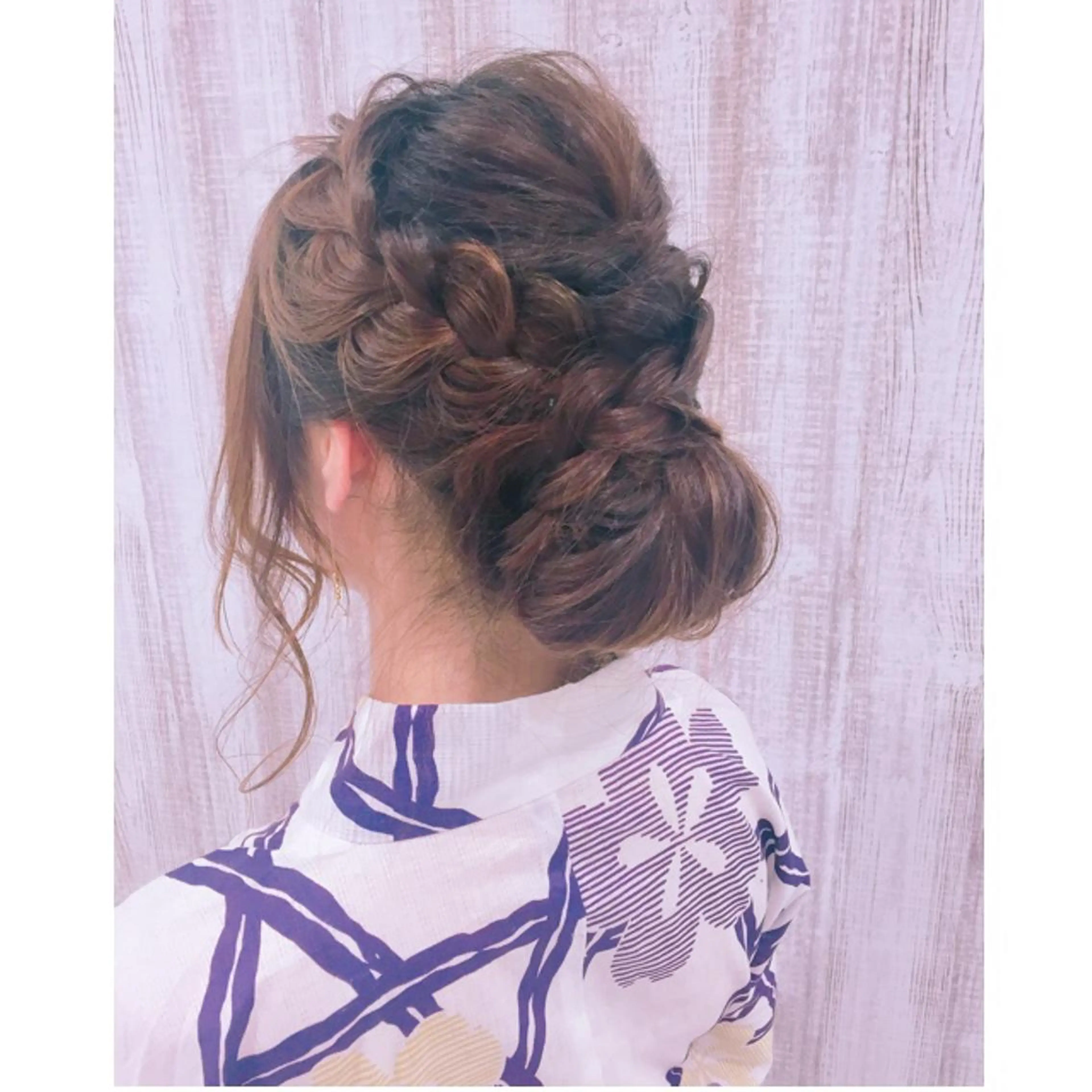 ロング ヘアアレンジ 透明感♡︎♡︎ 佐々木早苗のヘアスタイル