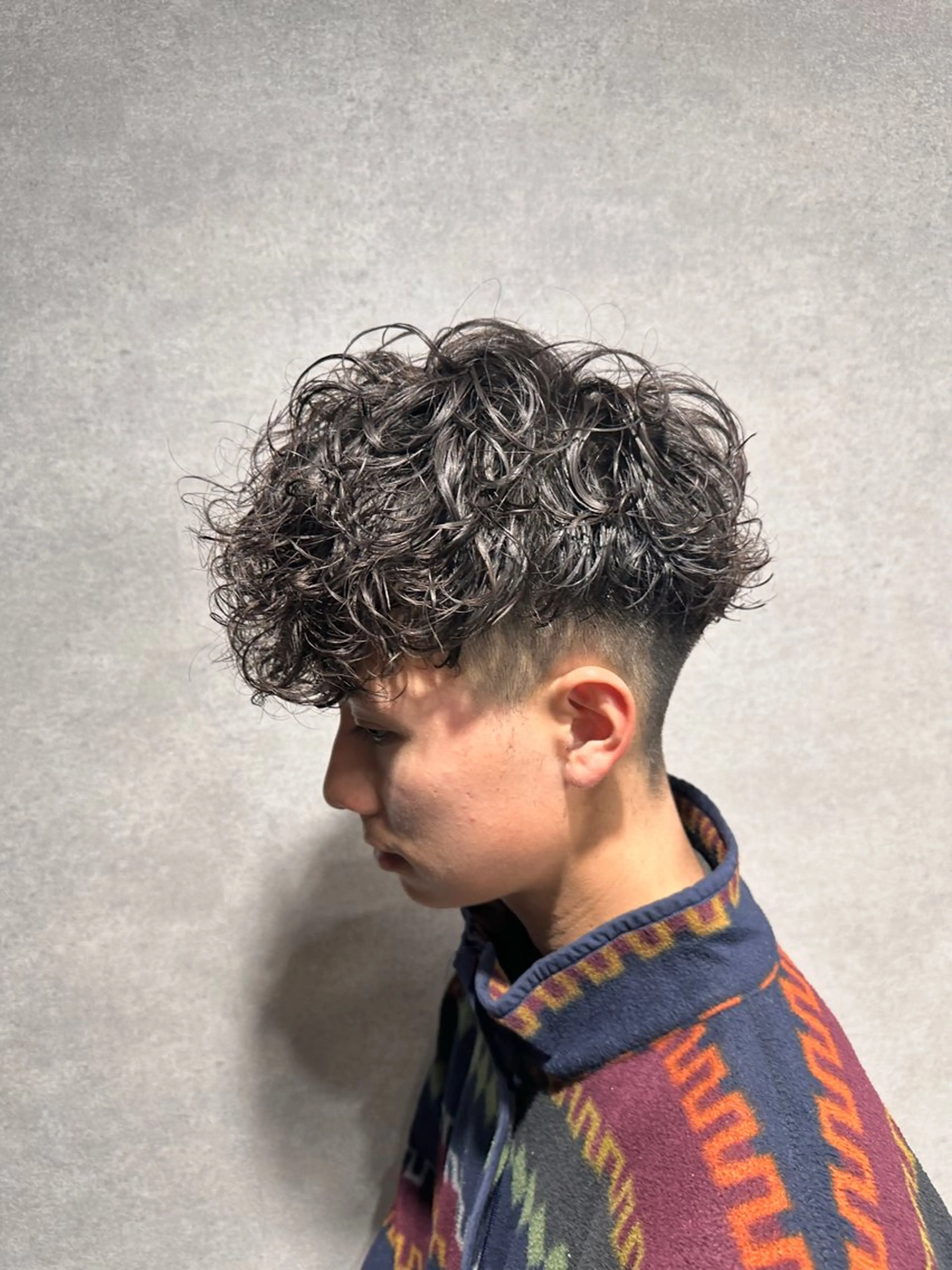 ショート パーマ メンズ 【メンズサロン】 BLUCK 横浜のヘアスタイル