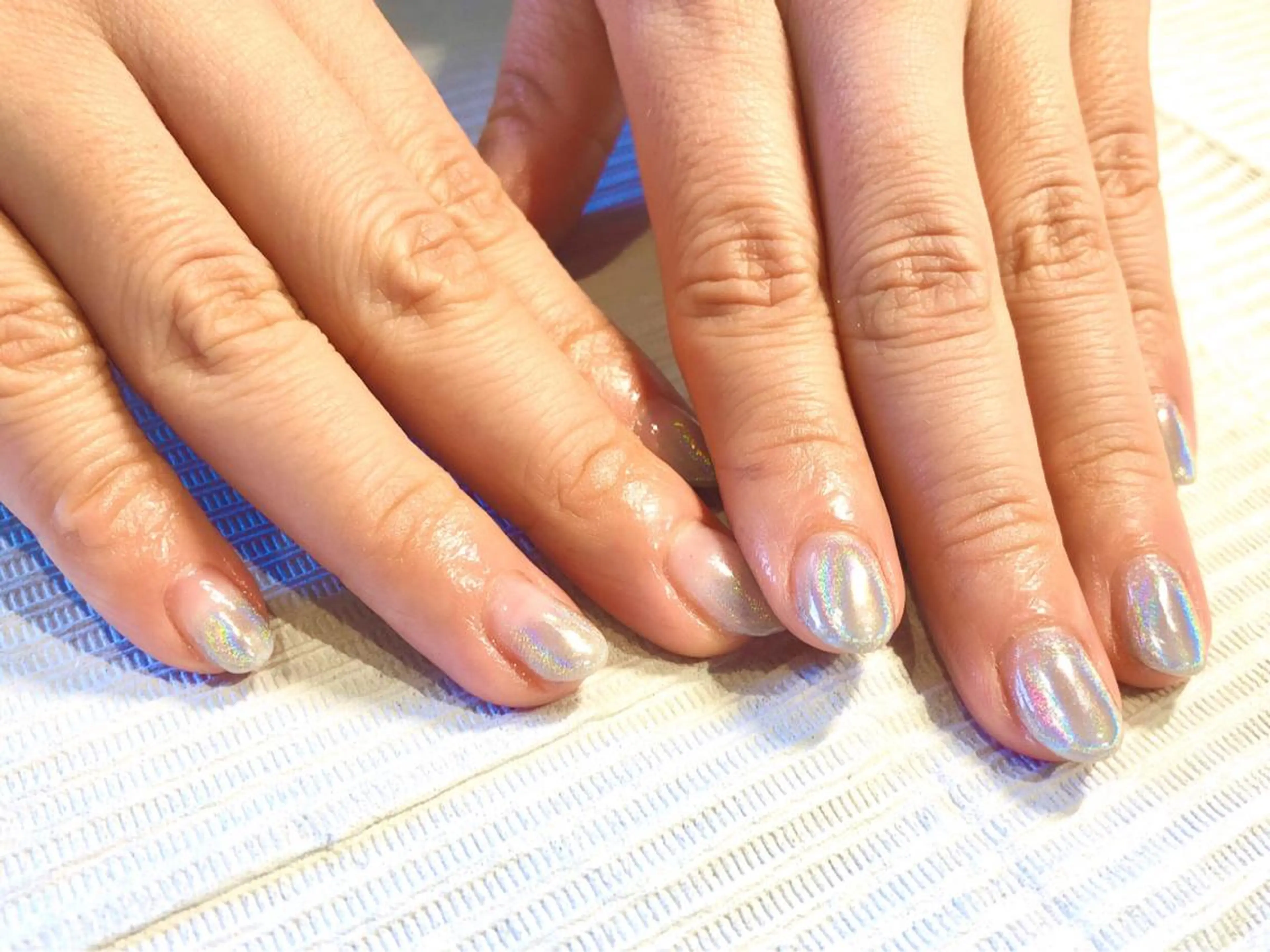 ネイル オーロラネイル グラデーション TRAM-nail moriizumiのネイルデザイン