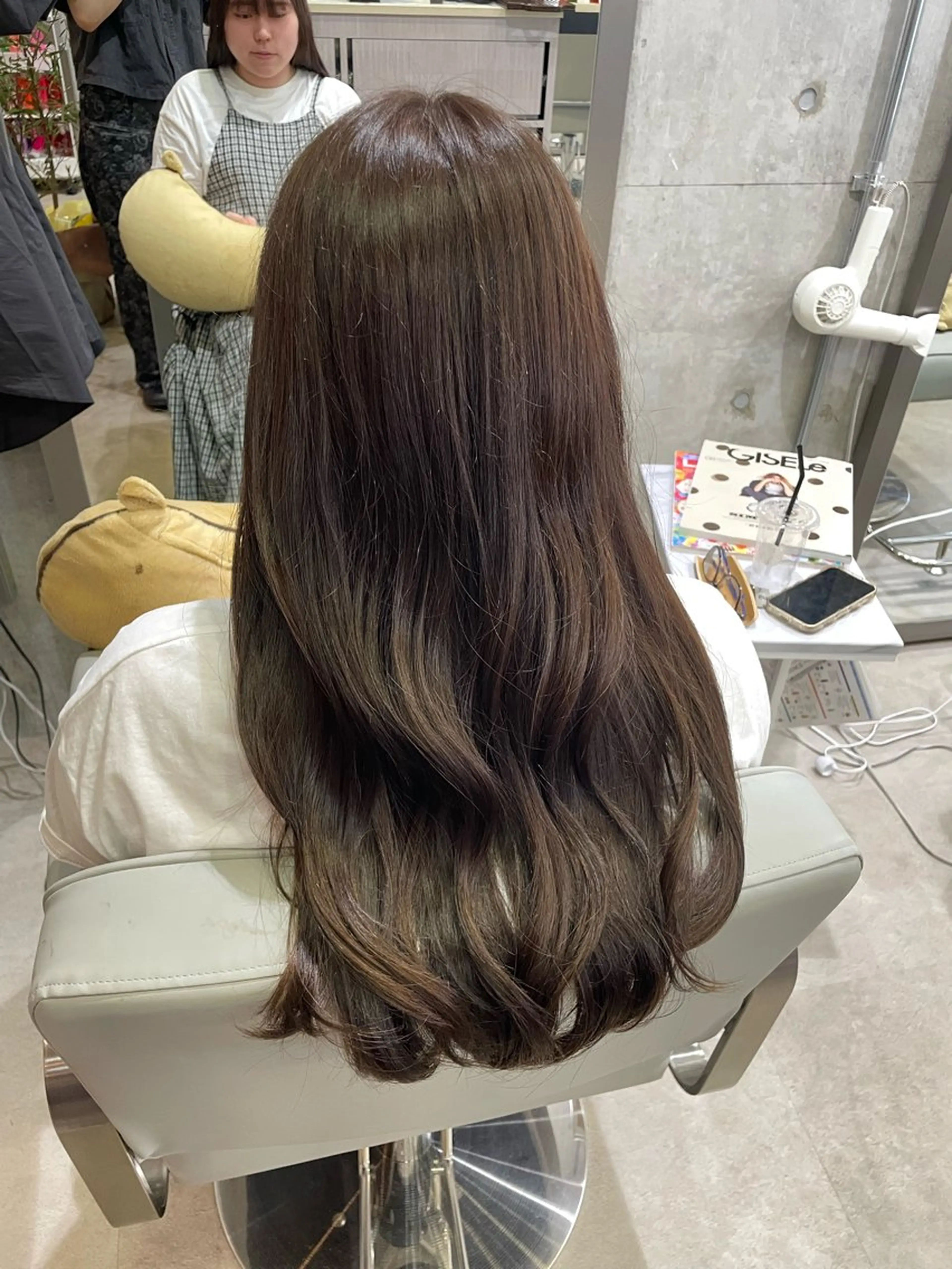 ロング カラー ヘアカラー トリートメント MASHIRO💎 天神/大名のヘアスタイル