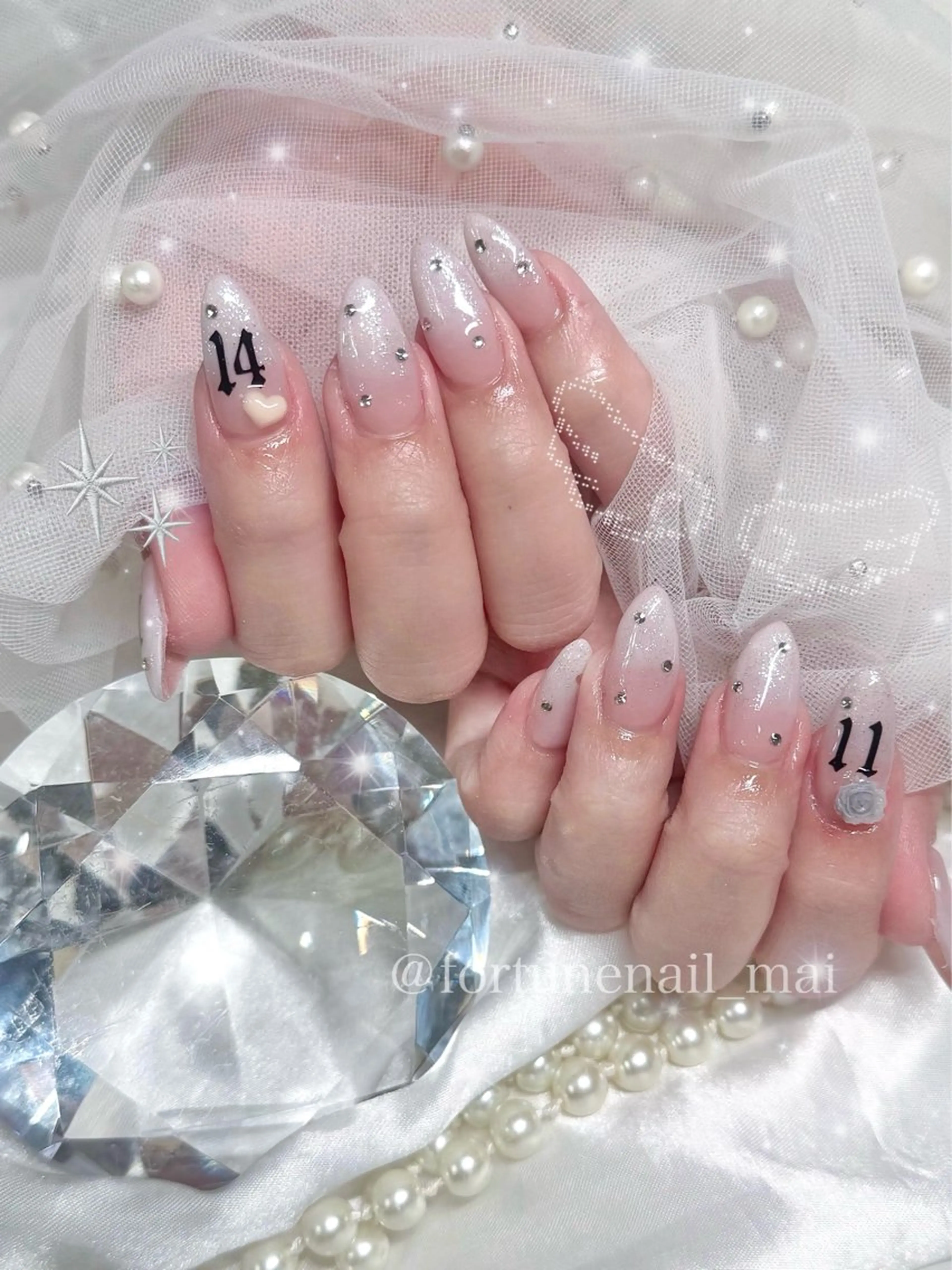 ネイル ハンドネイル 🎀Mai 🎀4/15空✩.*のネイルデザイン