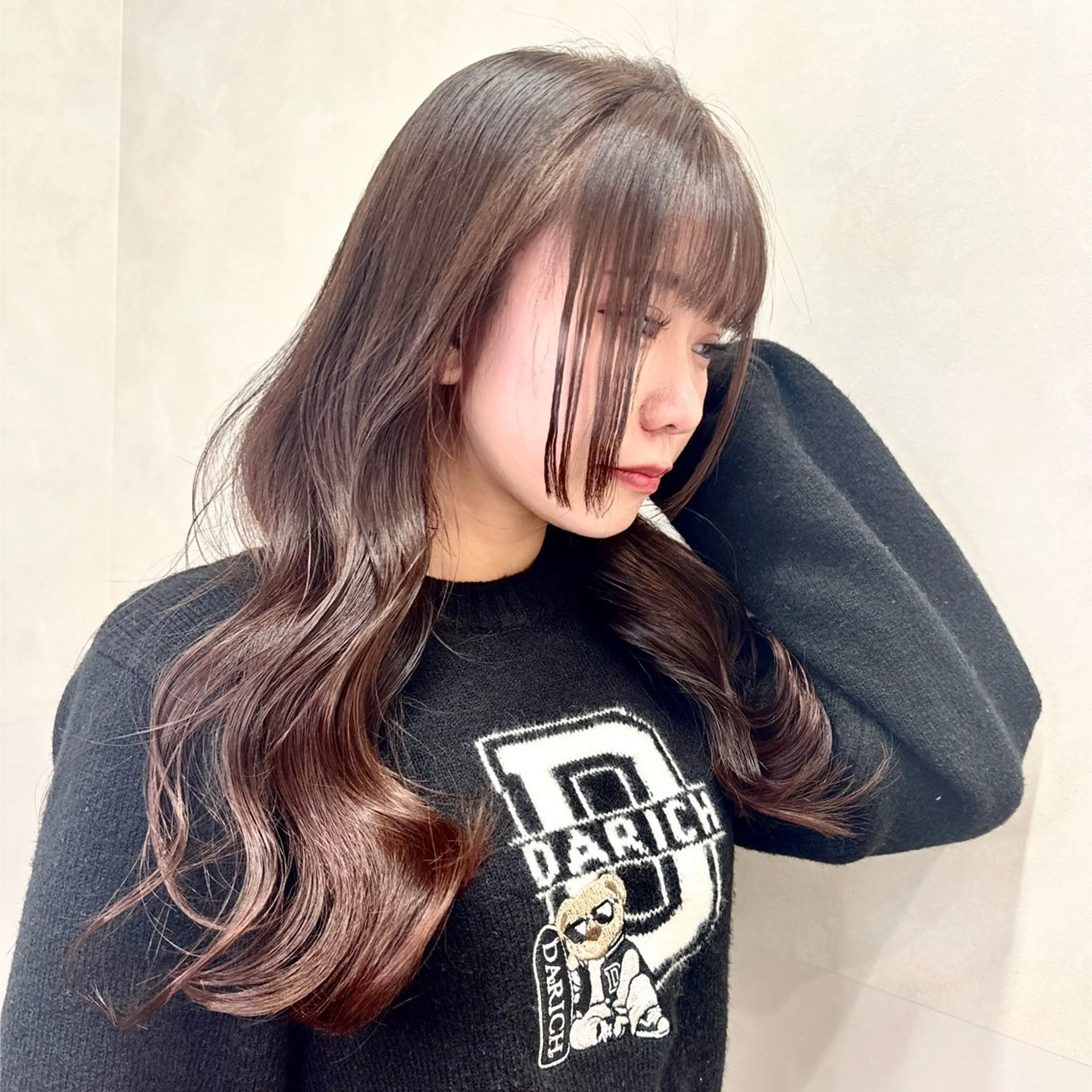 ロング 姫カット 韓国風ヘア 森 隆秀/韓国ヘアのヘアスタイル