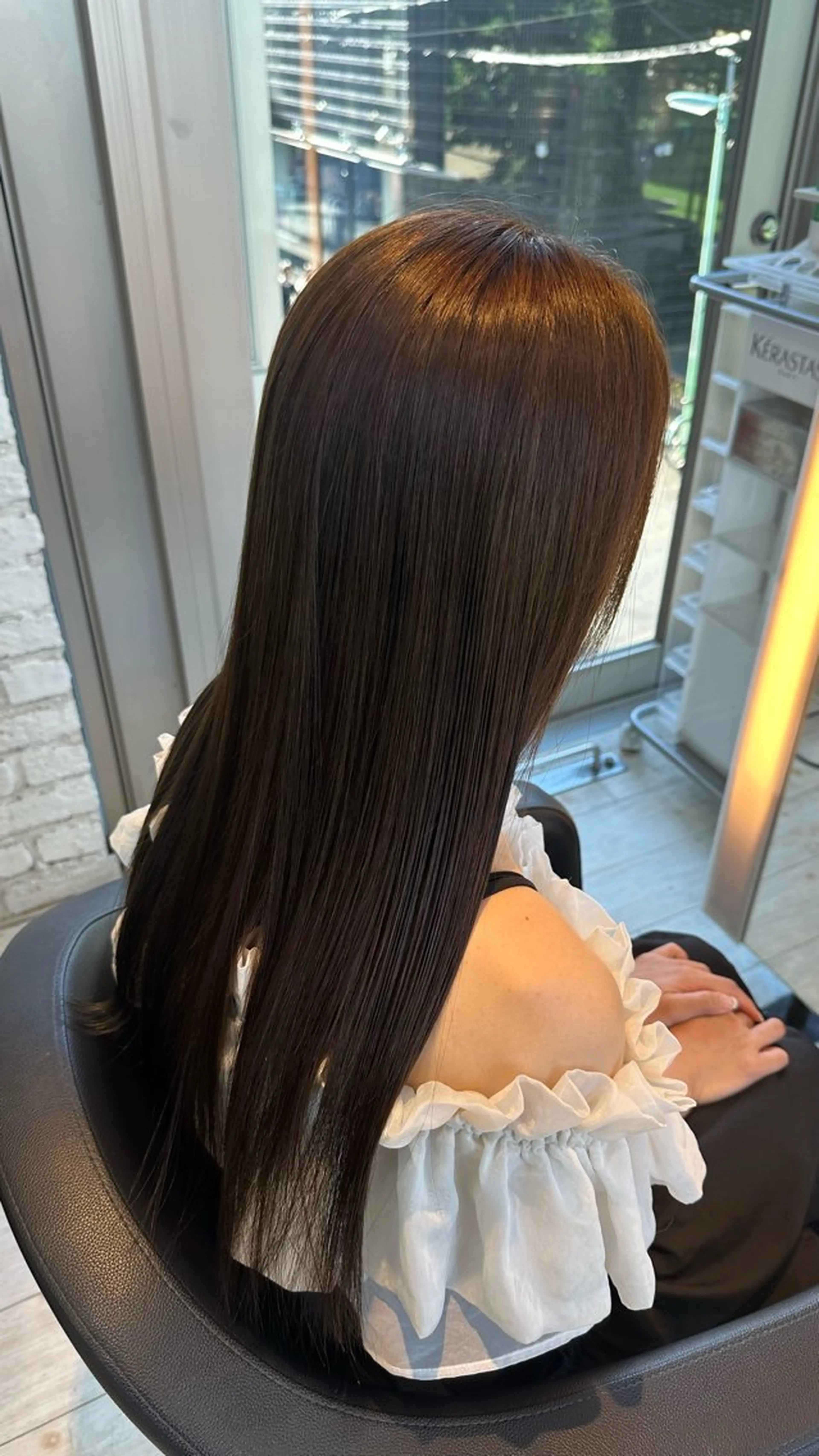 🫧透明感◎ダブルカラー + ヘアトリートメント付✨️(お客様のお悩みに合わせたヘアトリートメント🫧)の写真