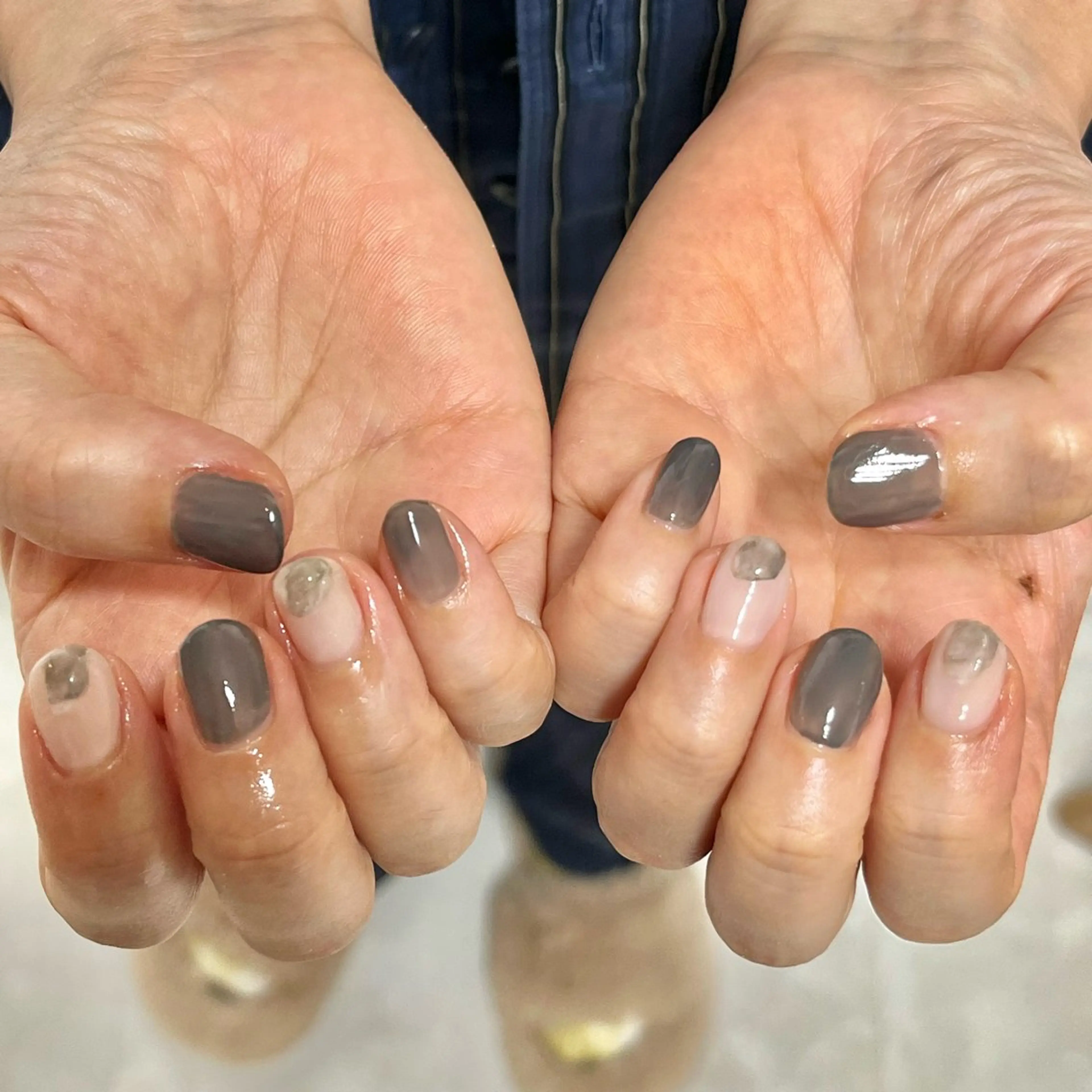 ネイル ぷっくりネイル Bianca TORII🌞のネイルデザイン