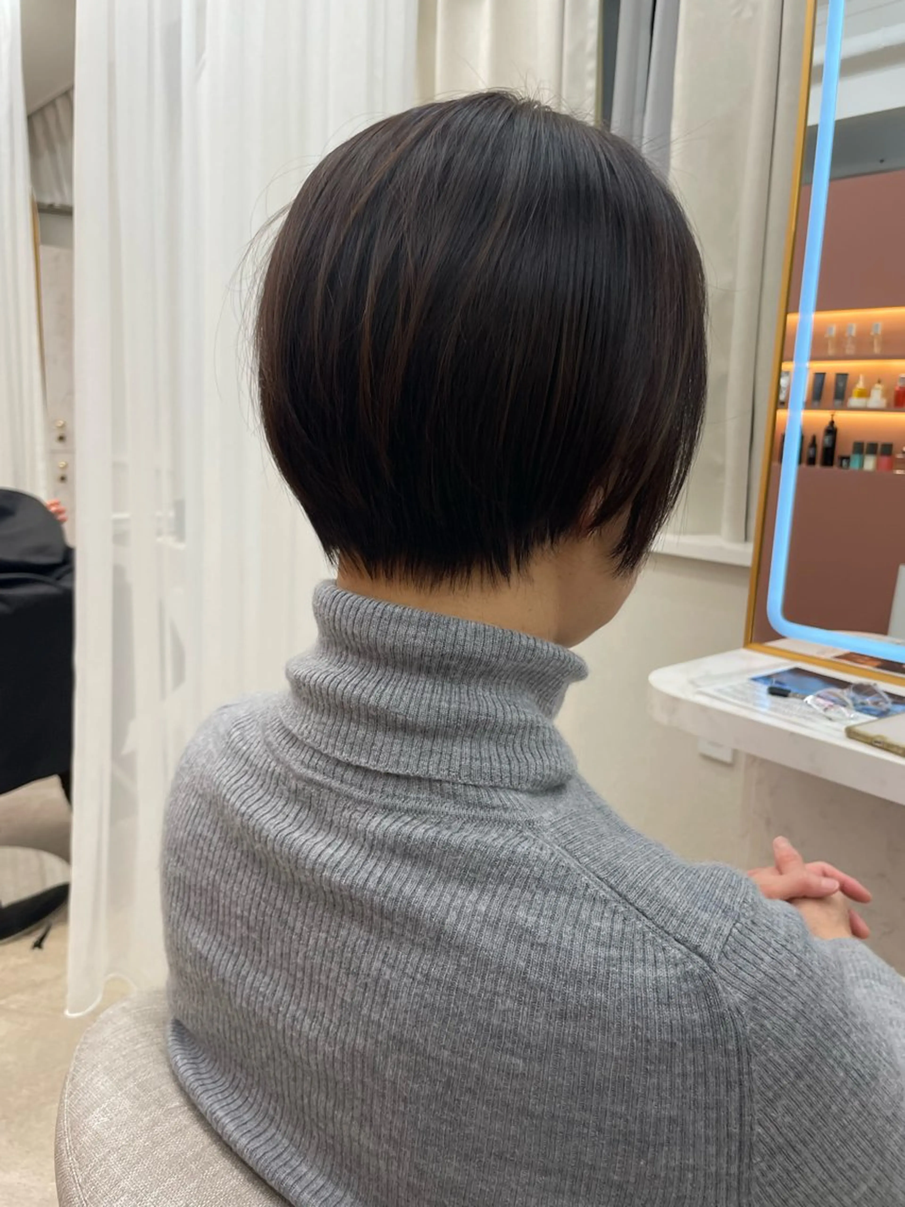 ショート ショート・ボブ 中村俊哉のヘアスタイル
