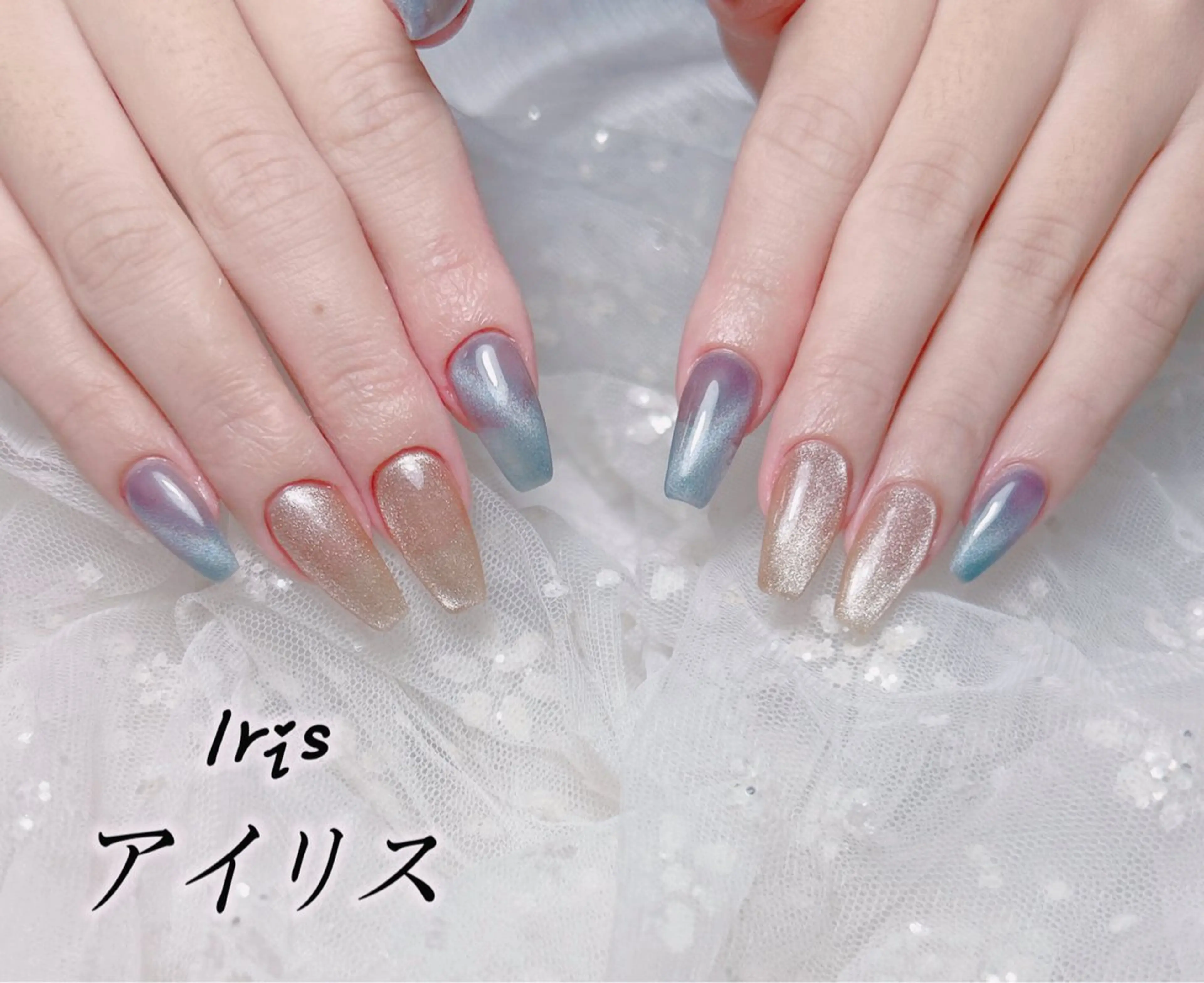 🌸🌸チップ長さだし🌸可愛いマグネットワンカラー❣️【大塚駅】の写真