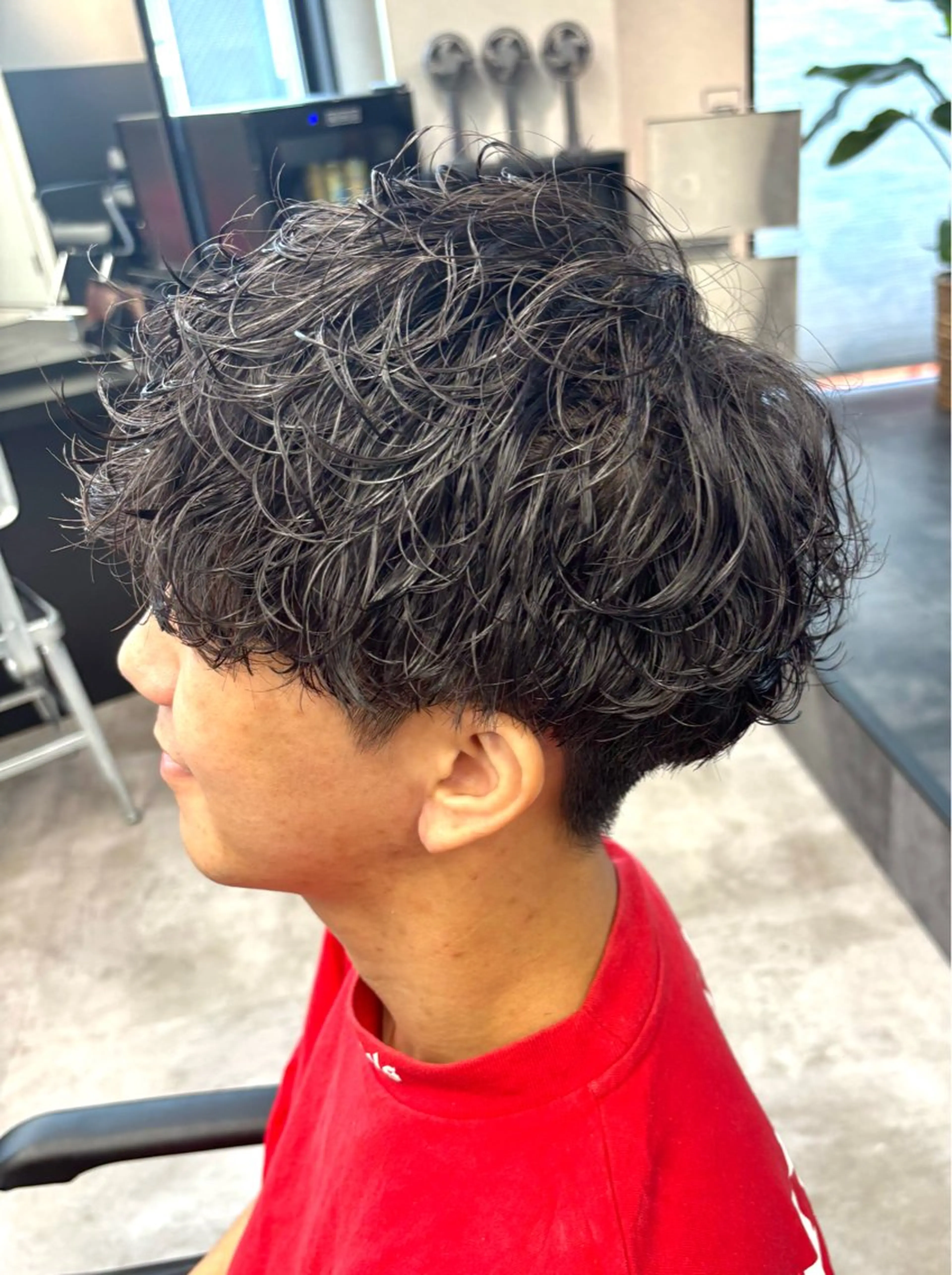 【人気No.1】メンズカット+シャドウパーマor無造作パーマ¥11000の写真