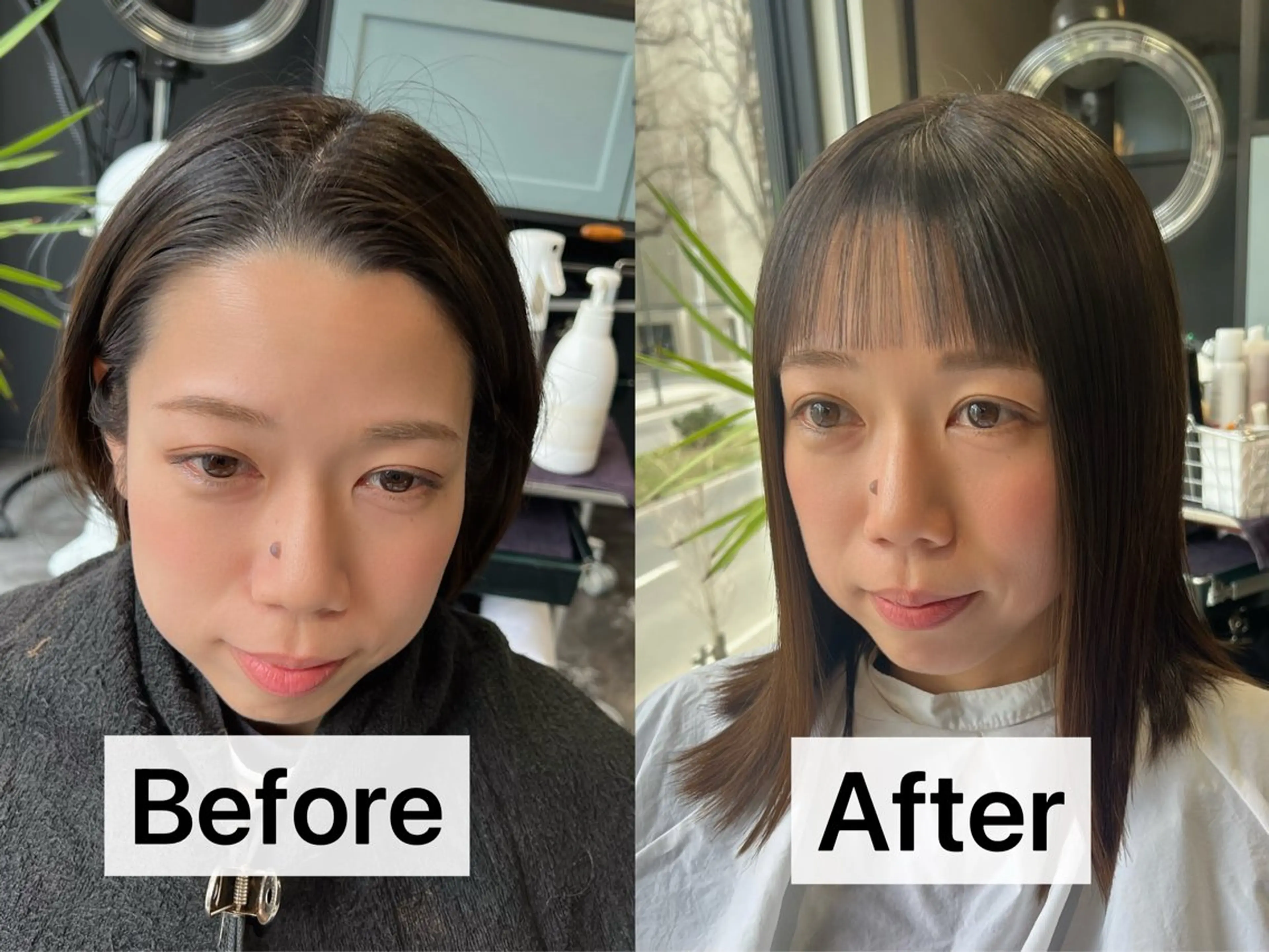 縮毛矯正 トリートメント 💘札幌クロスパーマ 髪質改善💘rinaのヘアスタイル