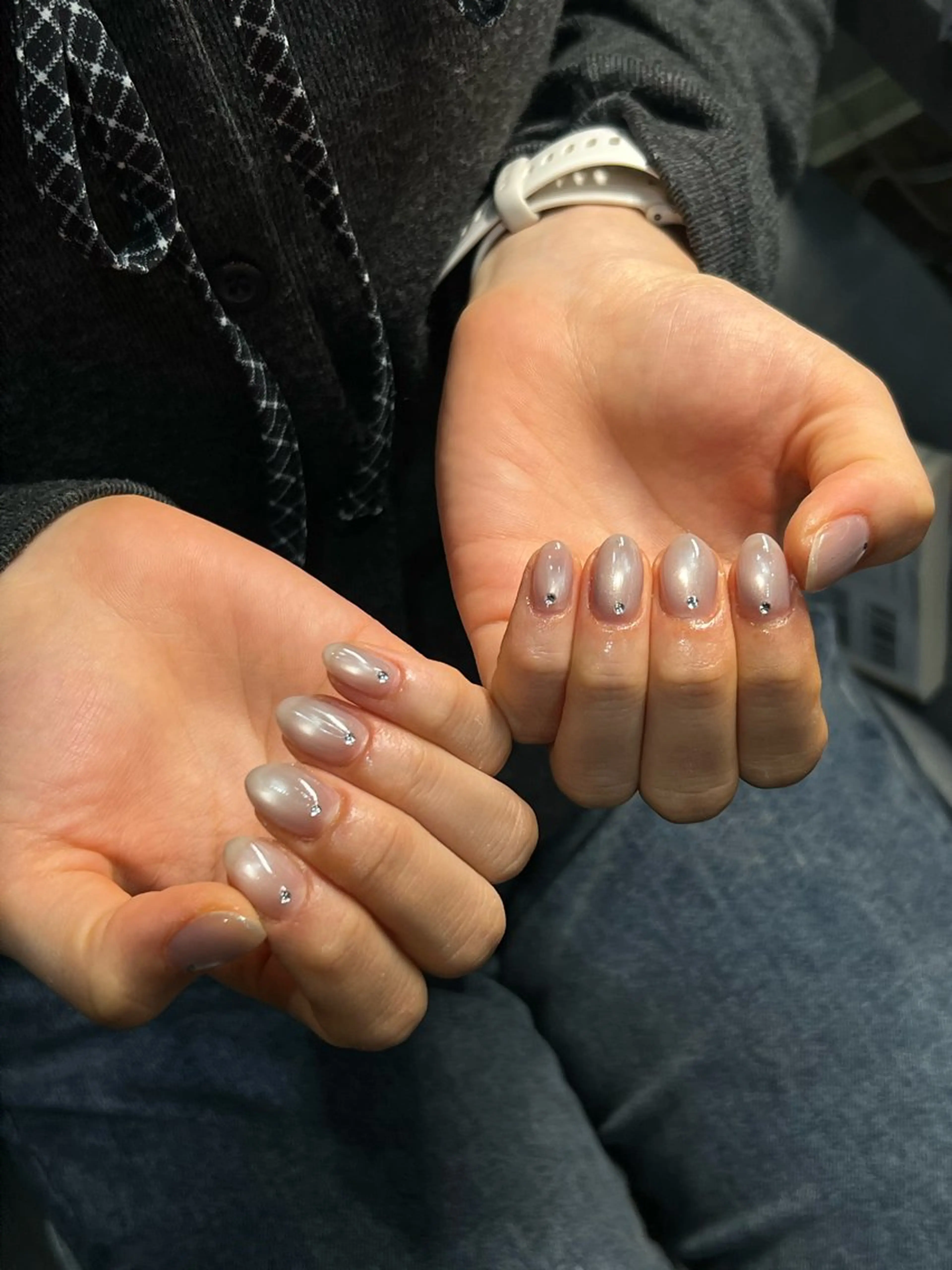 ネイル マグネットネイル ハンドネイル ハンドケア IROHA NAIL 聖奈のネイルデザイン