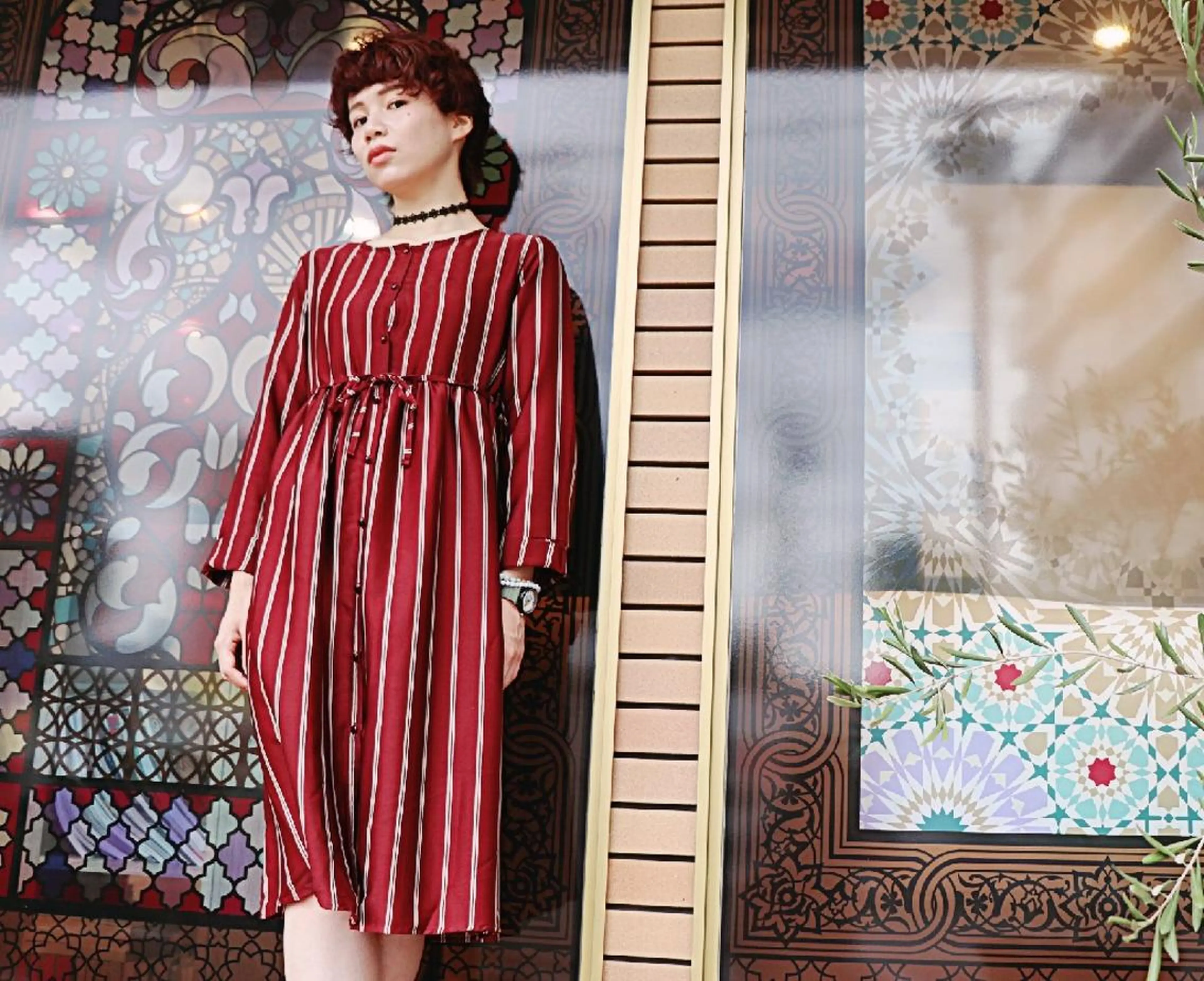 ショート カラー パーマ アディクシーカラー イルミナカラー デジタルパーマ LAMP HAIR ランプヘアー所属・徳永 博志のヘアスタイル