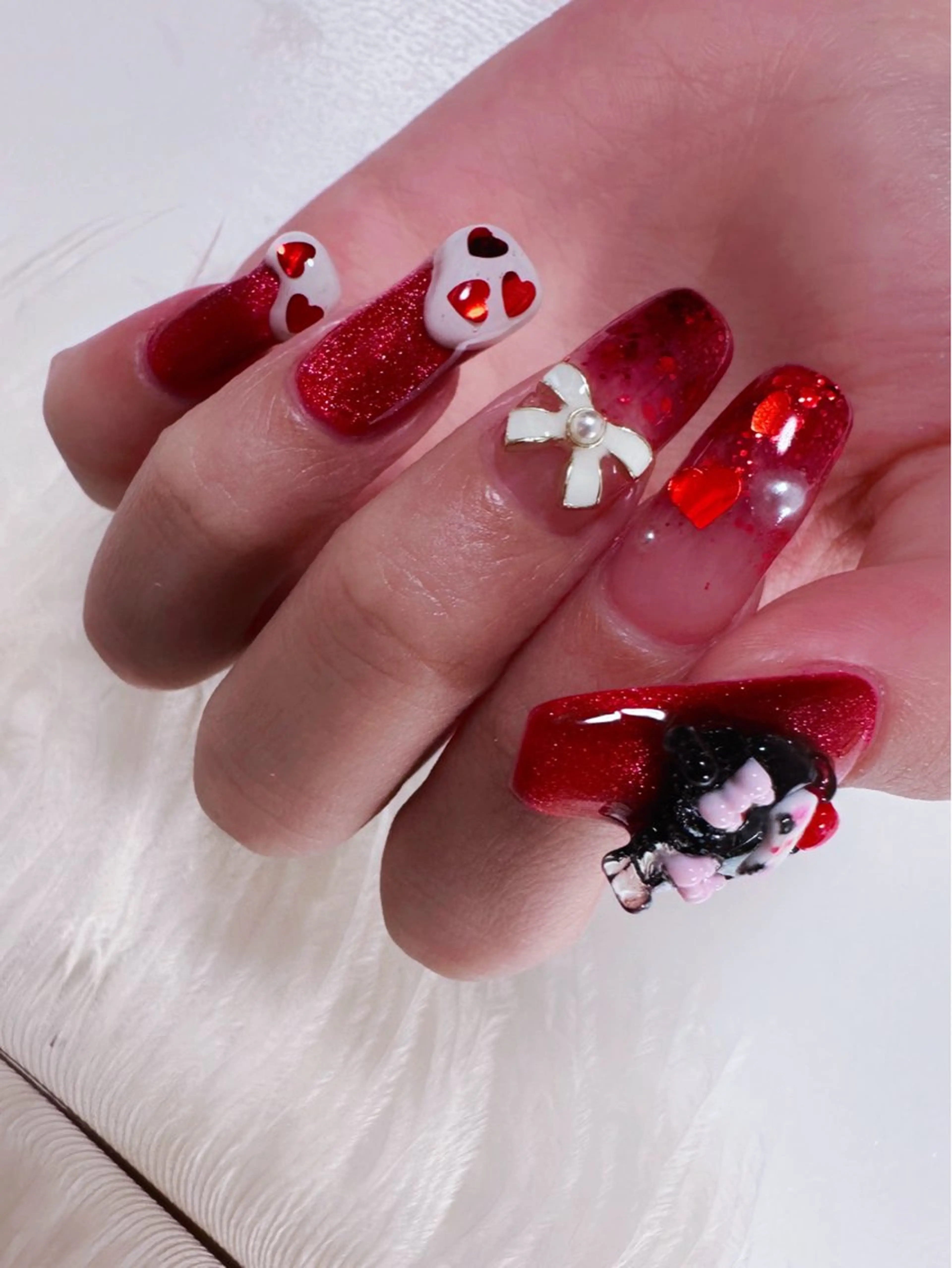 ネイル ハンドネイル 👍thumbs up nail👍のネイルデザイン