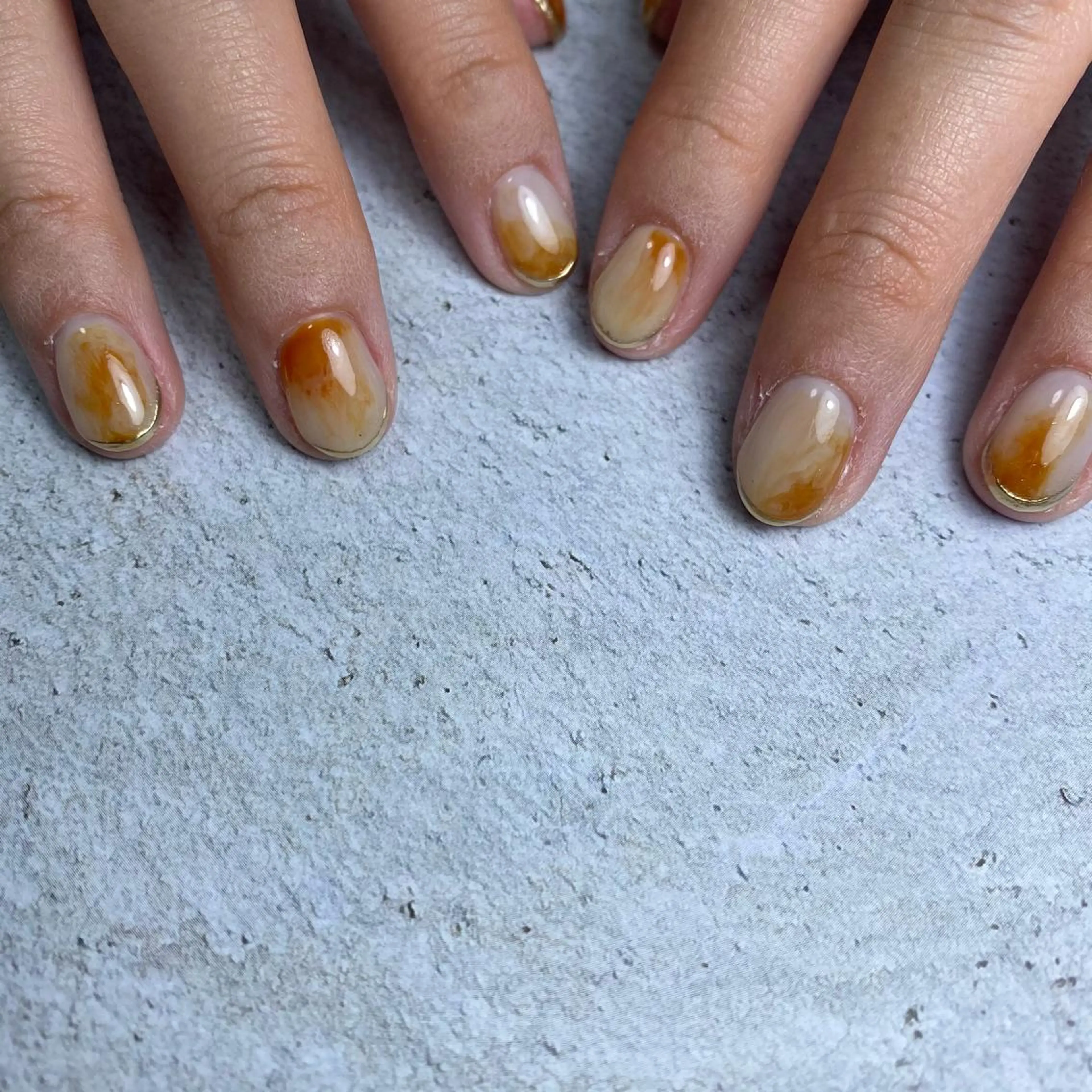 ネイル フレンチネイル ハンドネイル ☺︎ NOZOMI☺︎のネイルデザイン