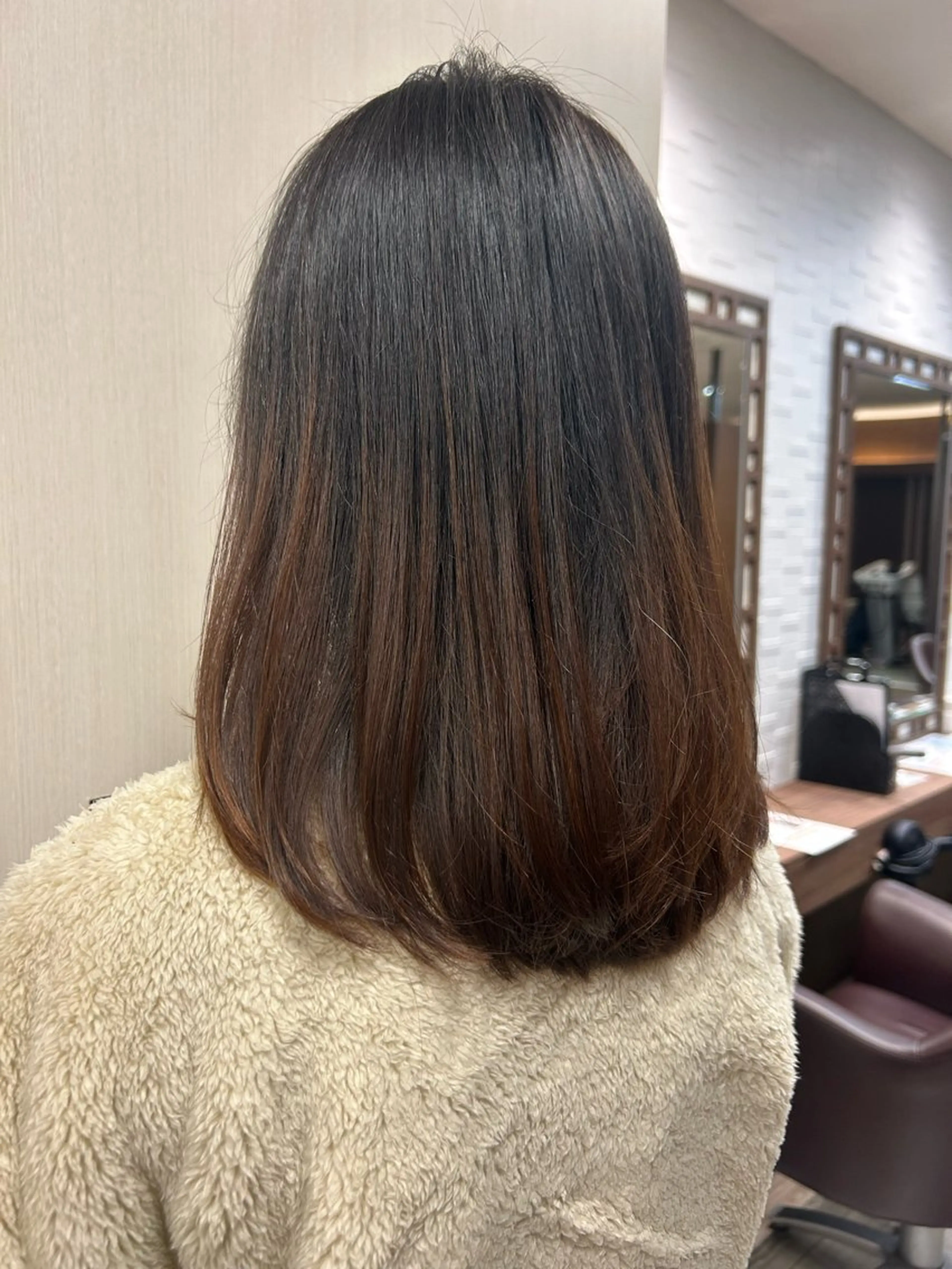 ミディアム 町田 黎人のヘアスタイル