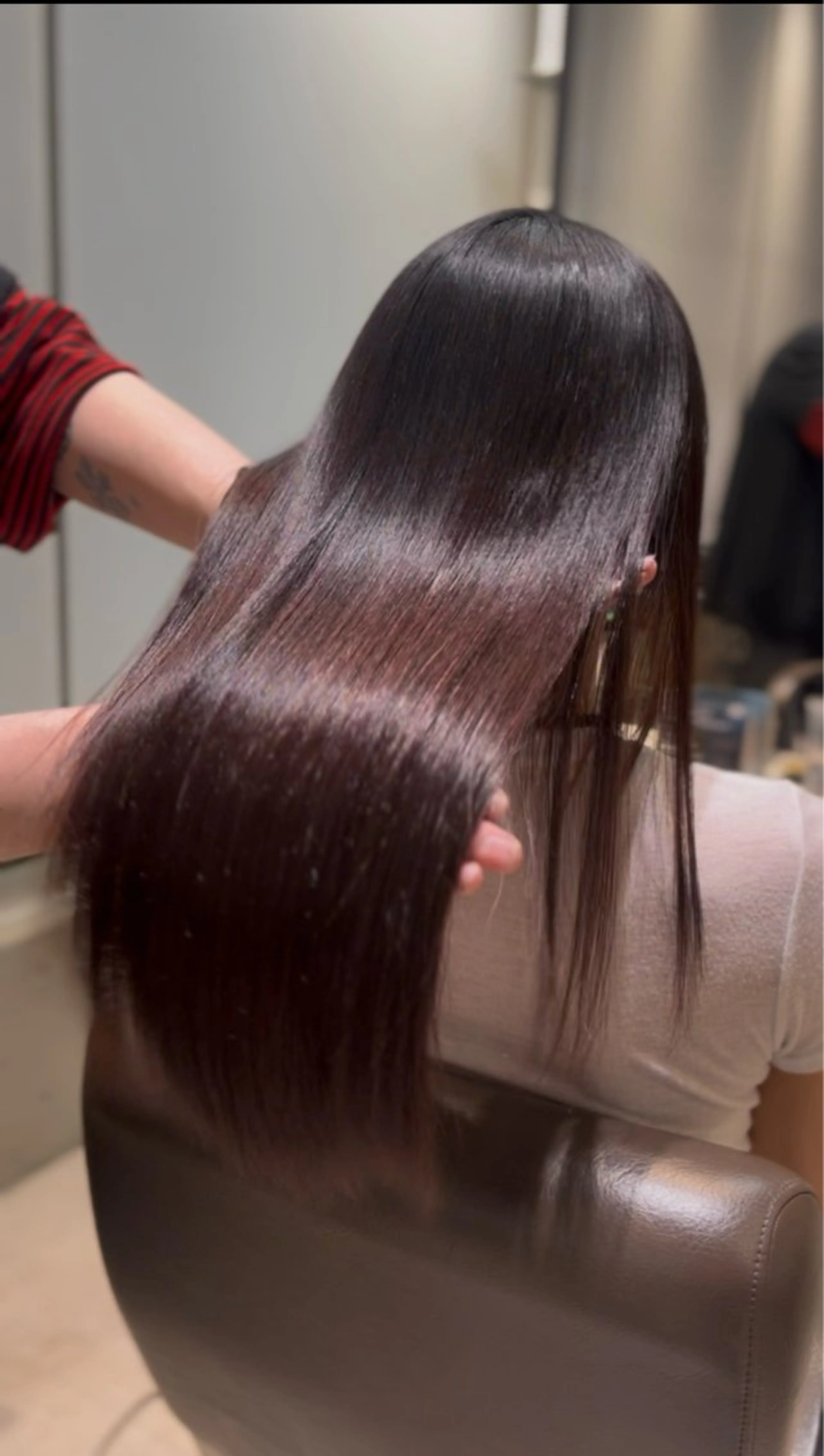 ロング 縮毛矯正 💎艶髪職人🥇極 縮毛矯正💎小穴侑哉のヘアスタイル