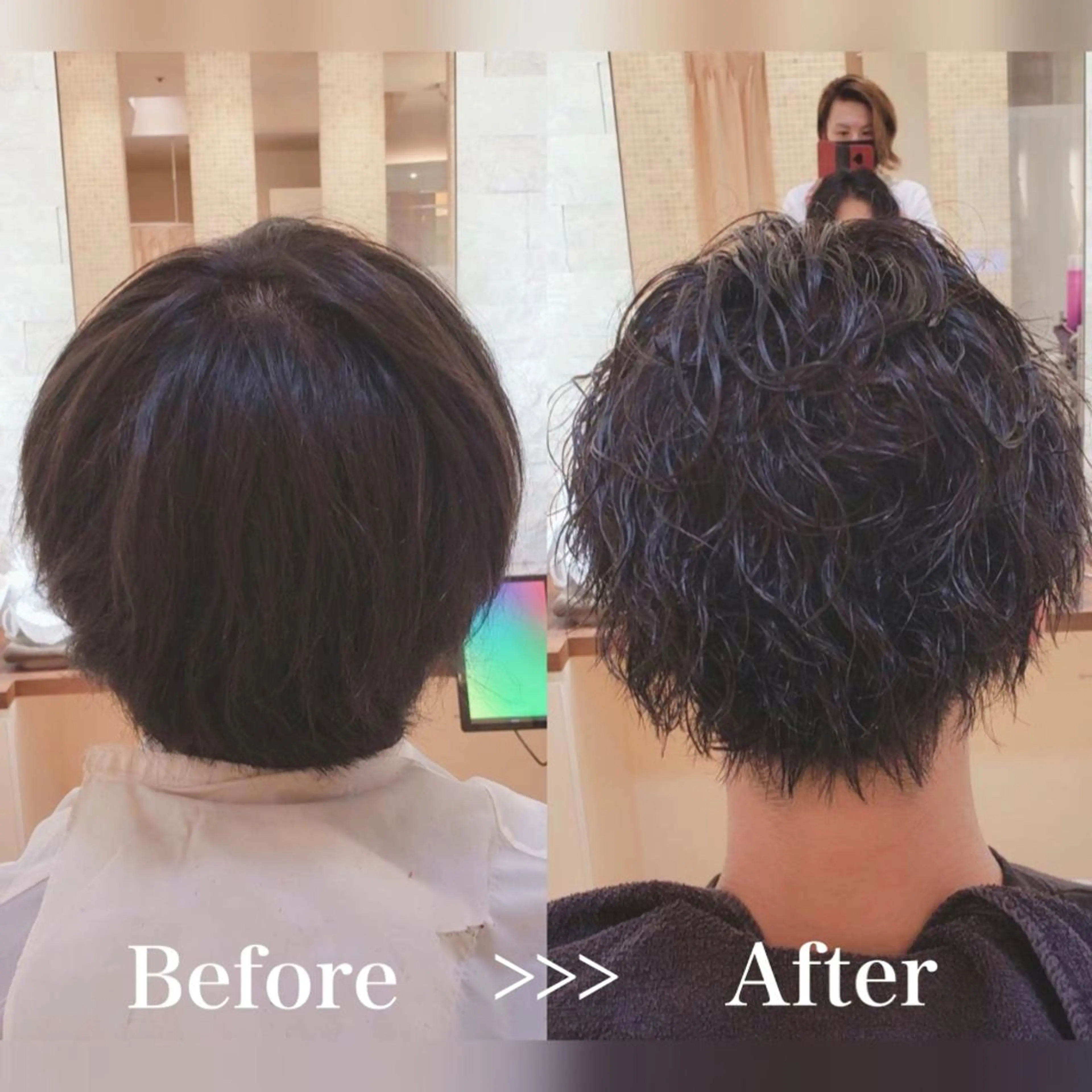 メンズ カット パーマ 【メンズ専門美容師】 栗原　球【きゅう】のヘアスタイル