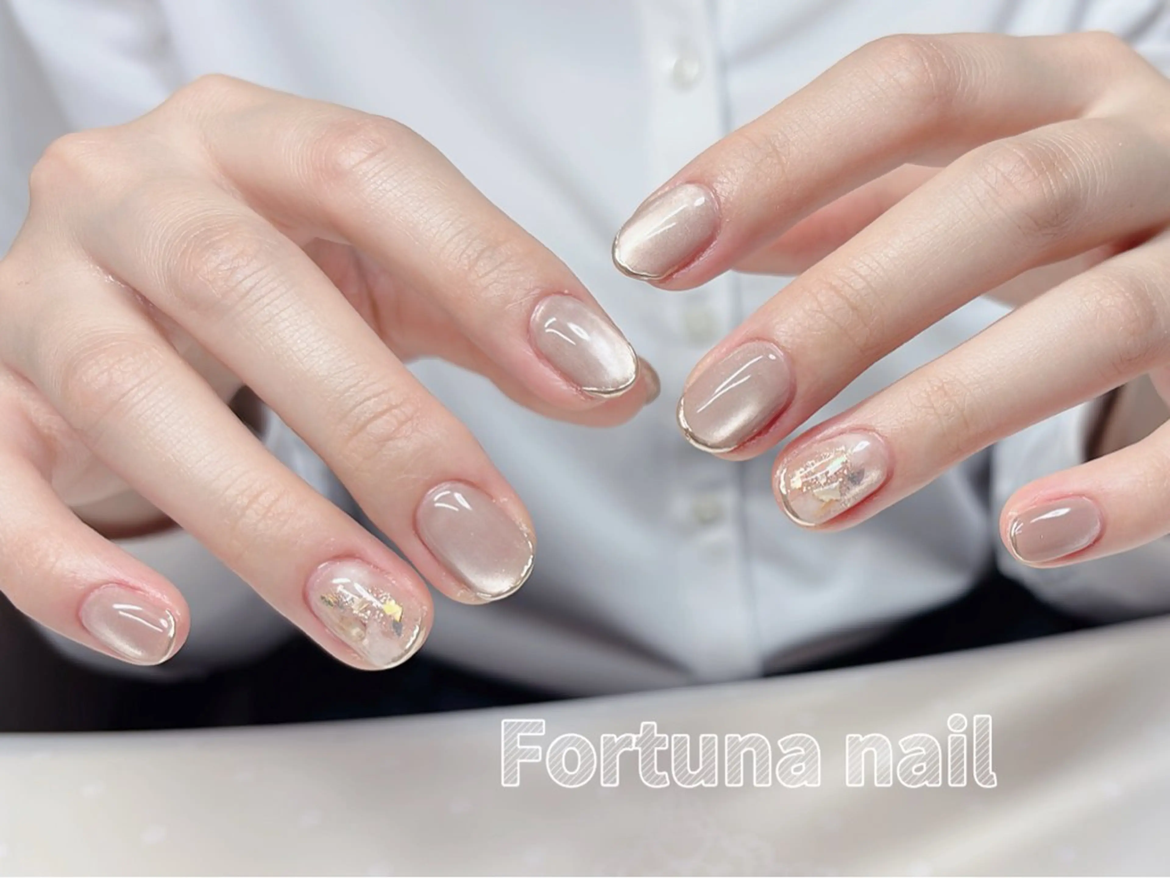 ネイル フットネイル Nail •Head スパFortunaのネイルデザイン