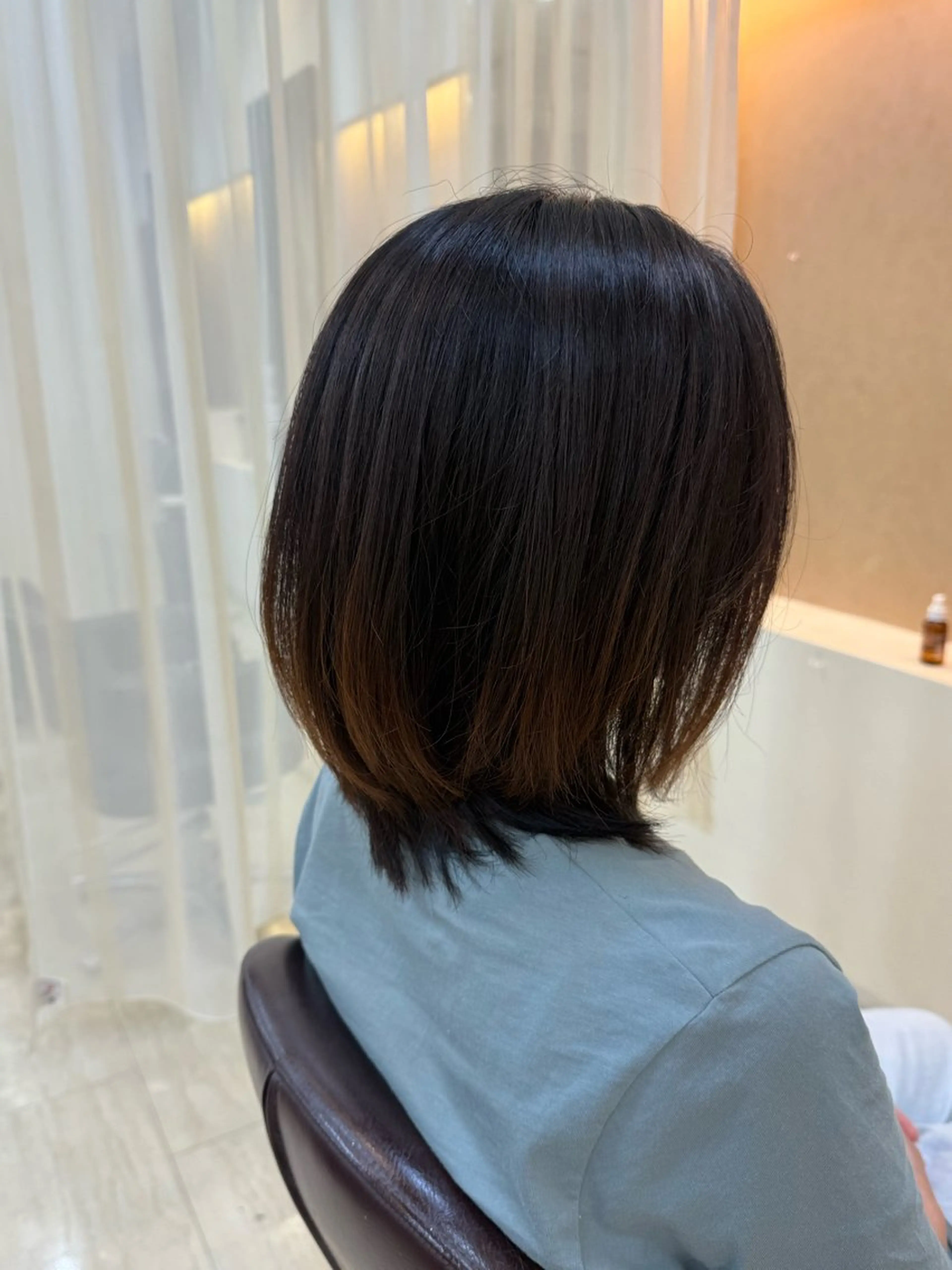 ミディアム 早﨑 映天のヘアスタイル