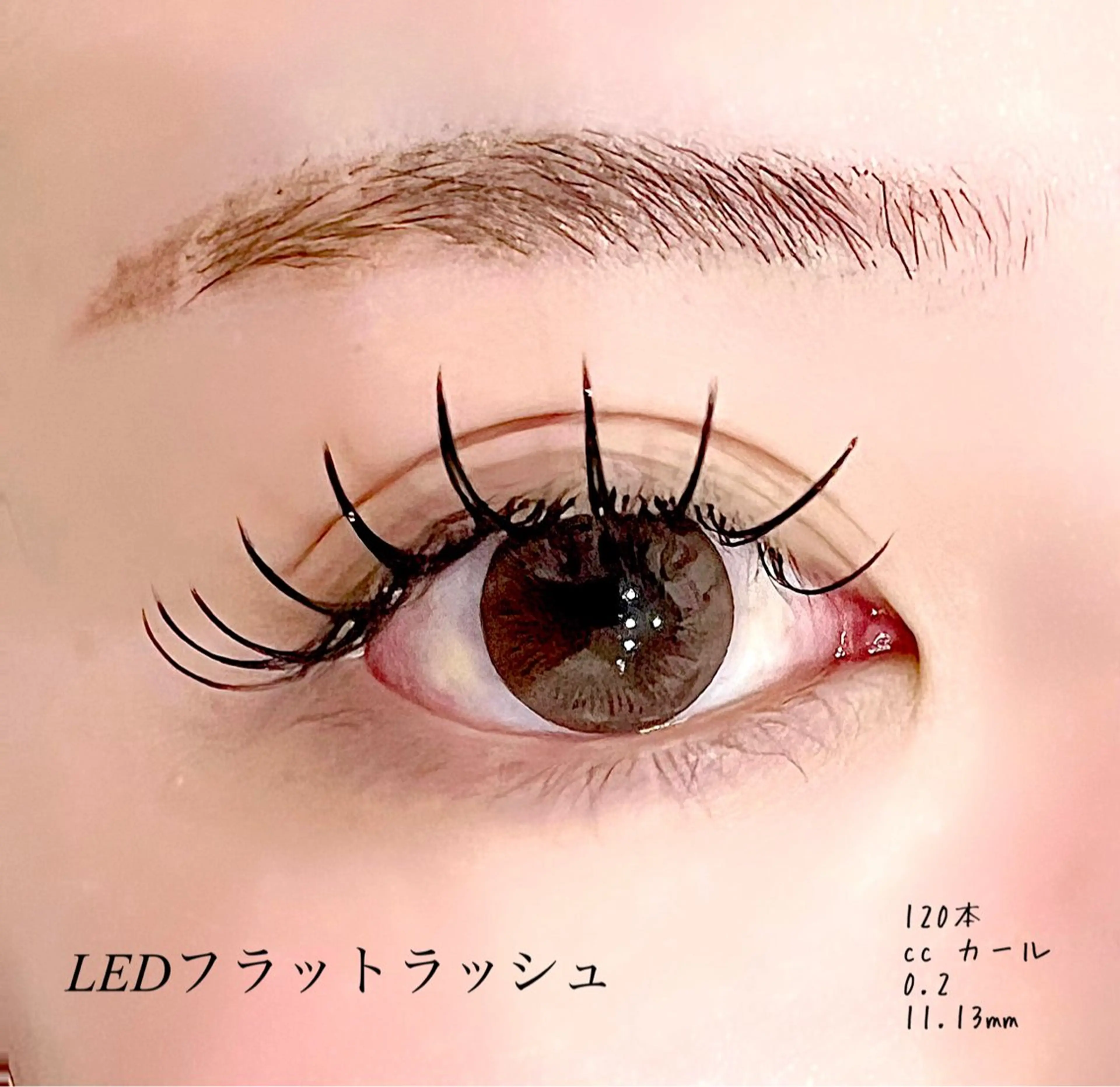 マツエク・マツパ 付け放題 フラットラッシュ omii salon 草津店:yurinaのマツエク・マツパデザイン