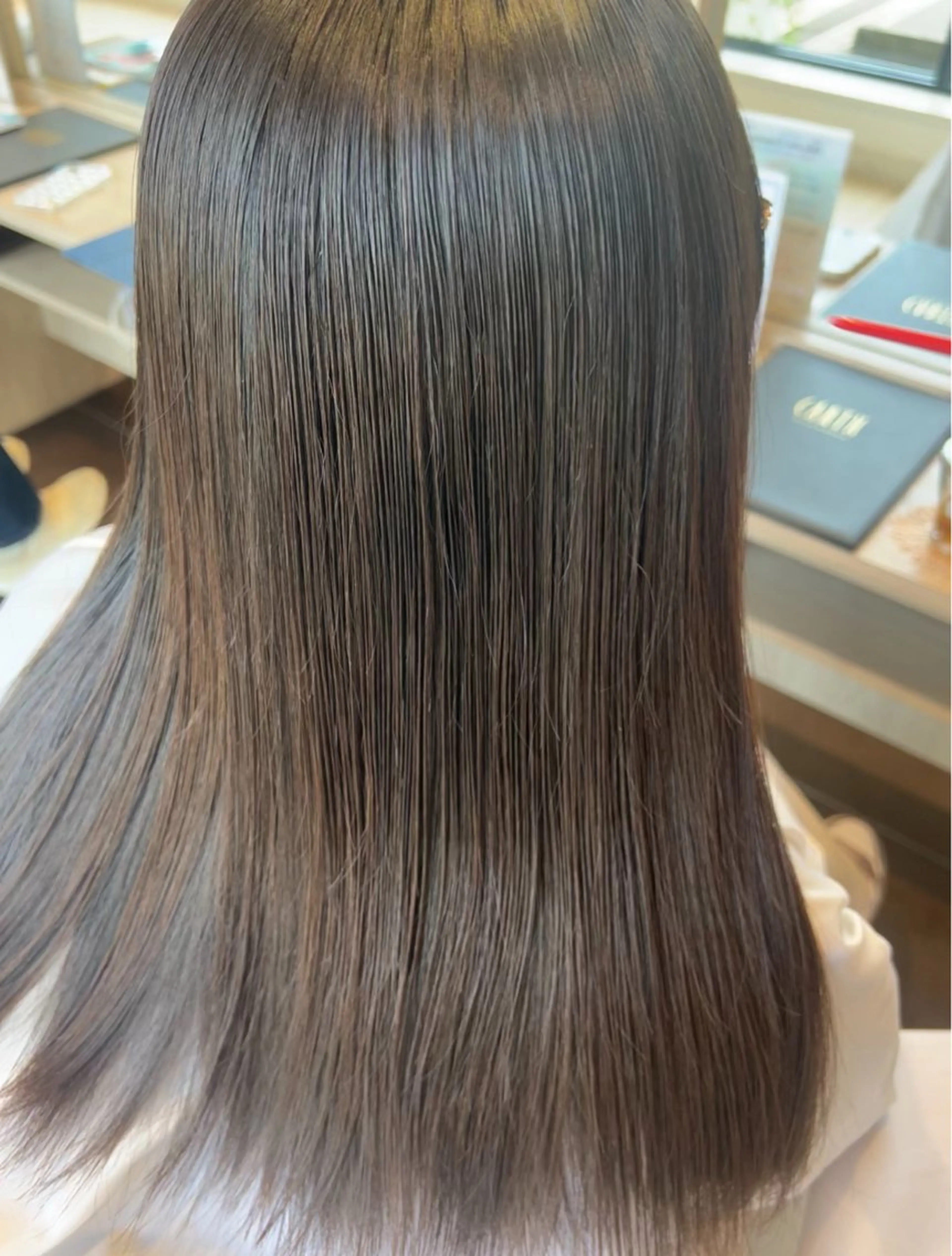 ロング 縮毛矯正 縮毛矯正 諸橋 陸斗のヘアスタイル