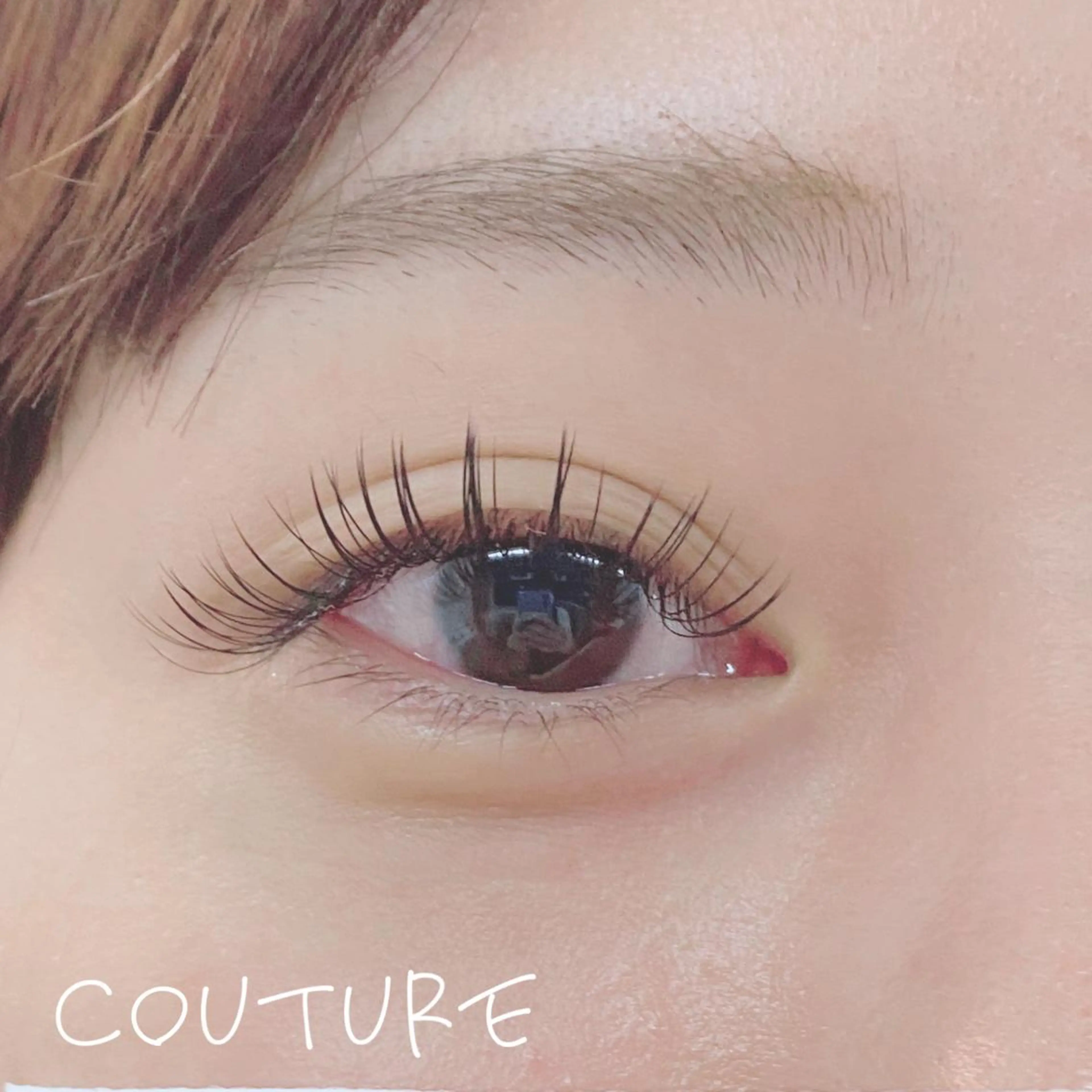 マツエク・マツパ フラットラッシュ 藤本 渚佐のマツエク・マツパデザイン