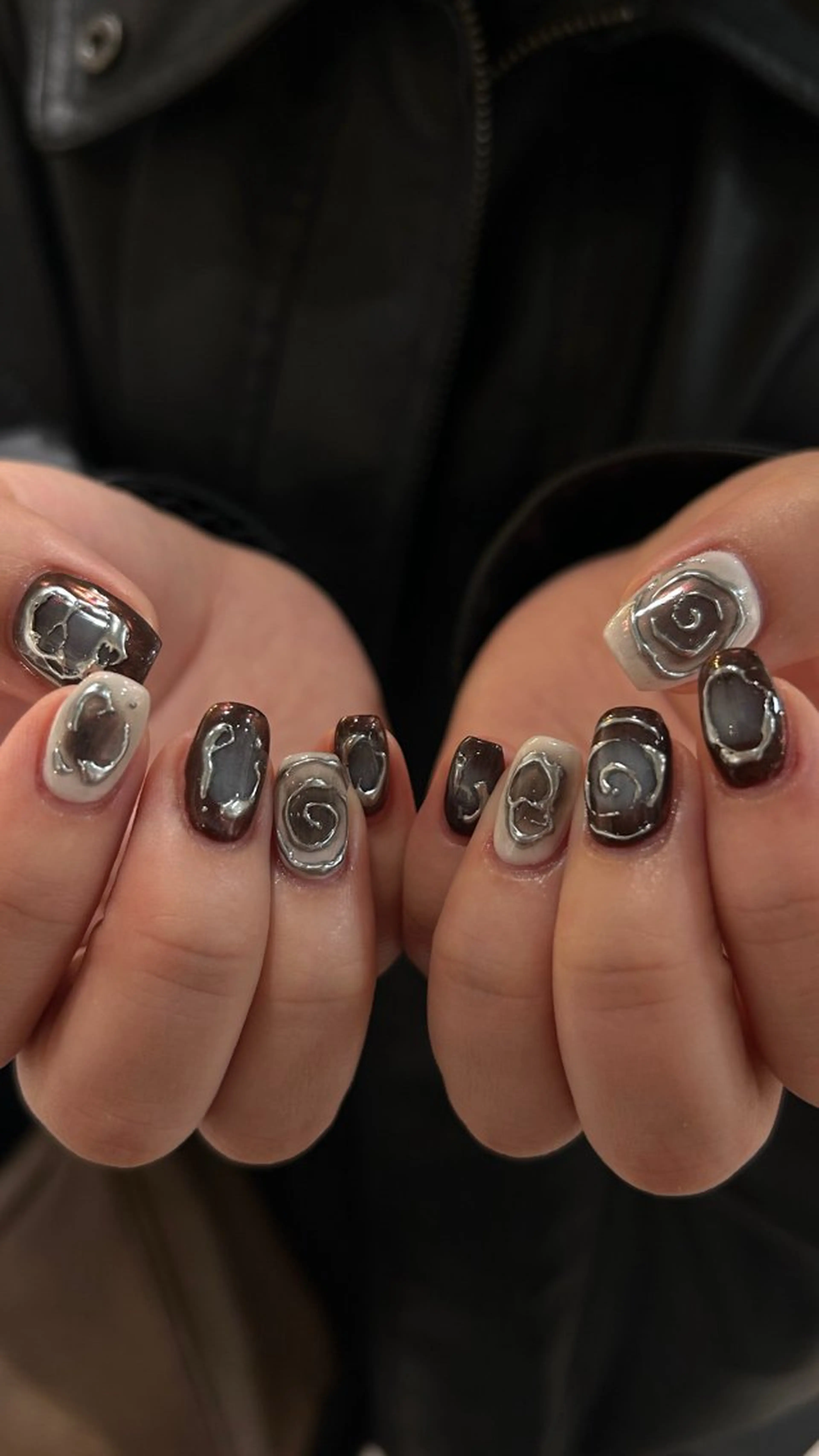 ネイル ハンドネイル mira☼ 𐦍 ☼ nailのネイルデザイン