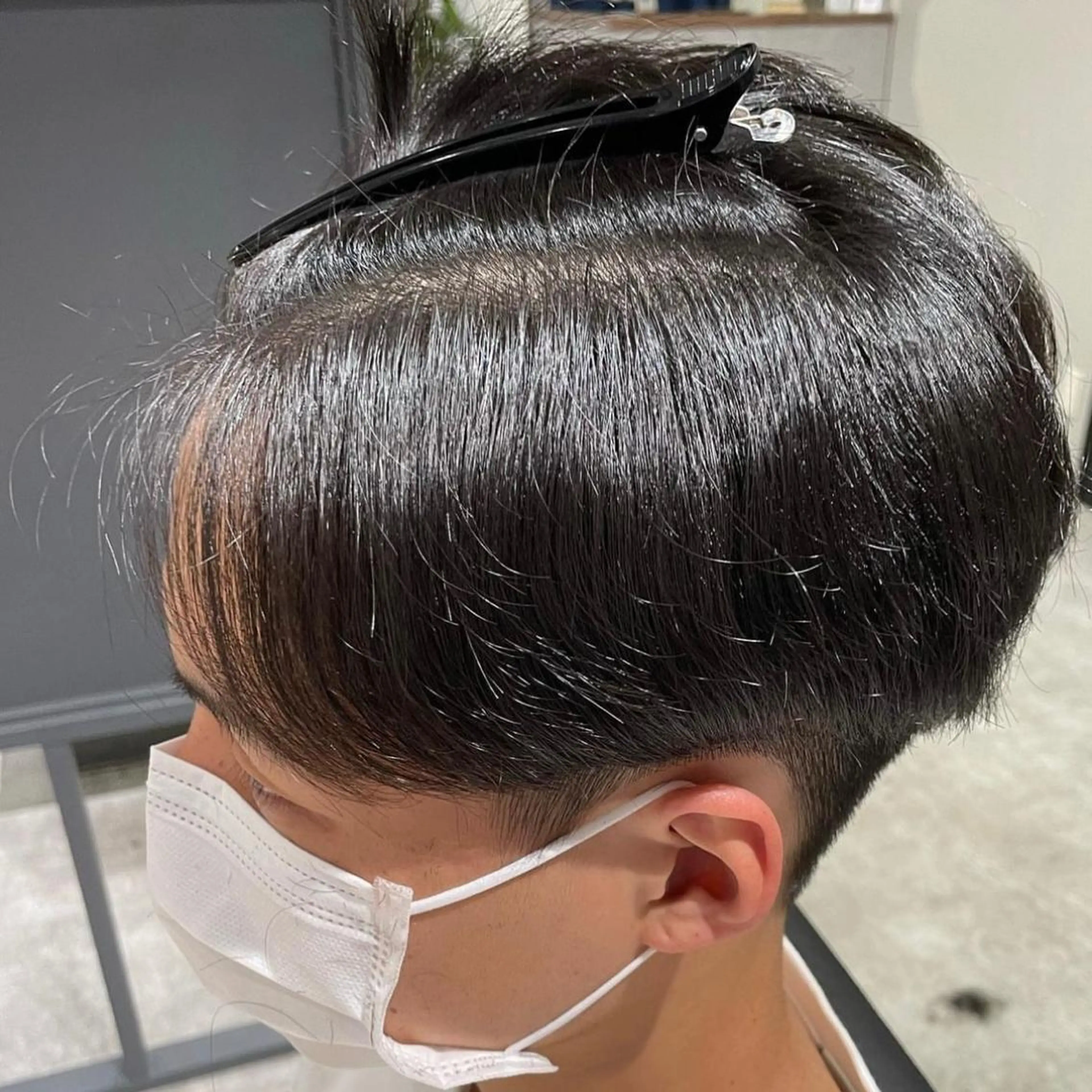 パーマ メンズ Ryo 難波 メンズサロンのヘアスタイル