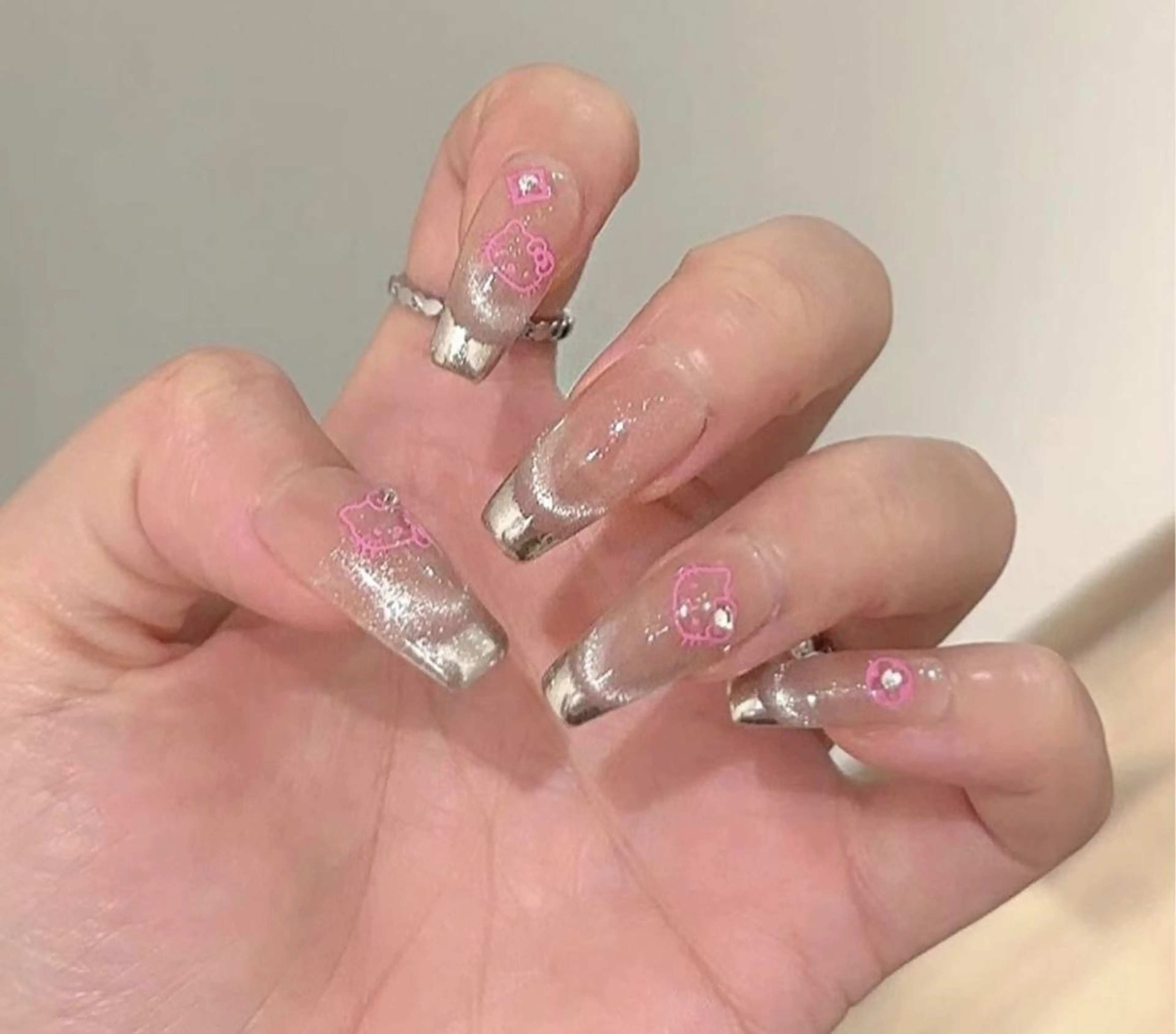 ネイル ワンホンネイル ハンドネイル ハンドケア 🍑 momo_nailのネイルデザイン
