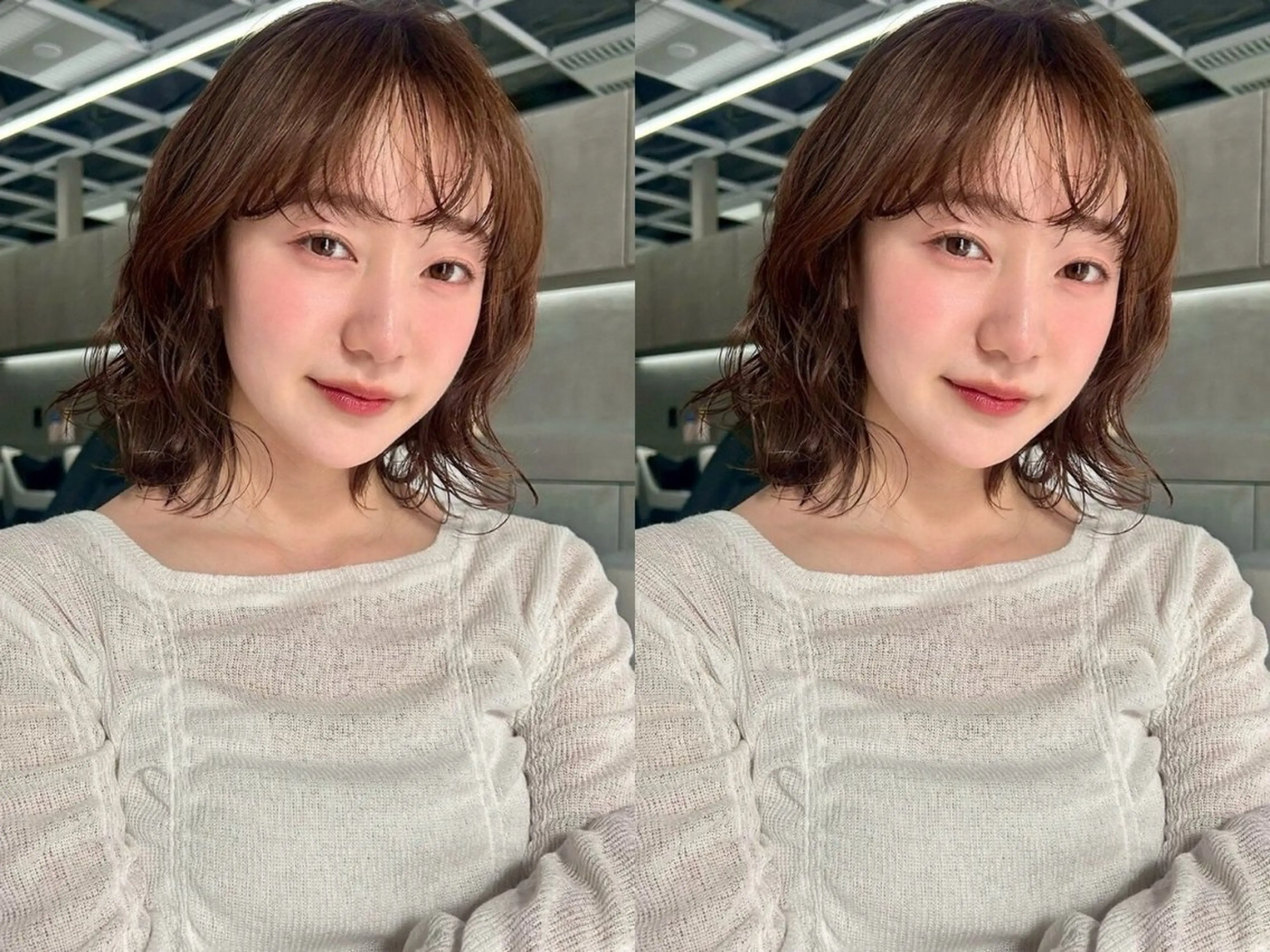 ミディアム 透明感カラー / Rio👶🏻💞のヘアスタイル