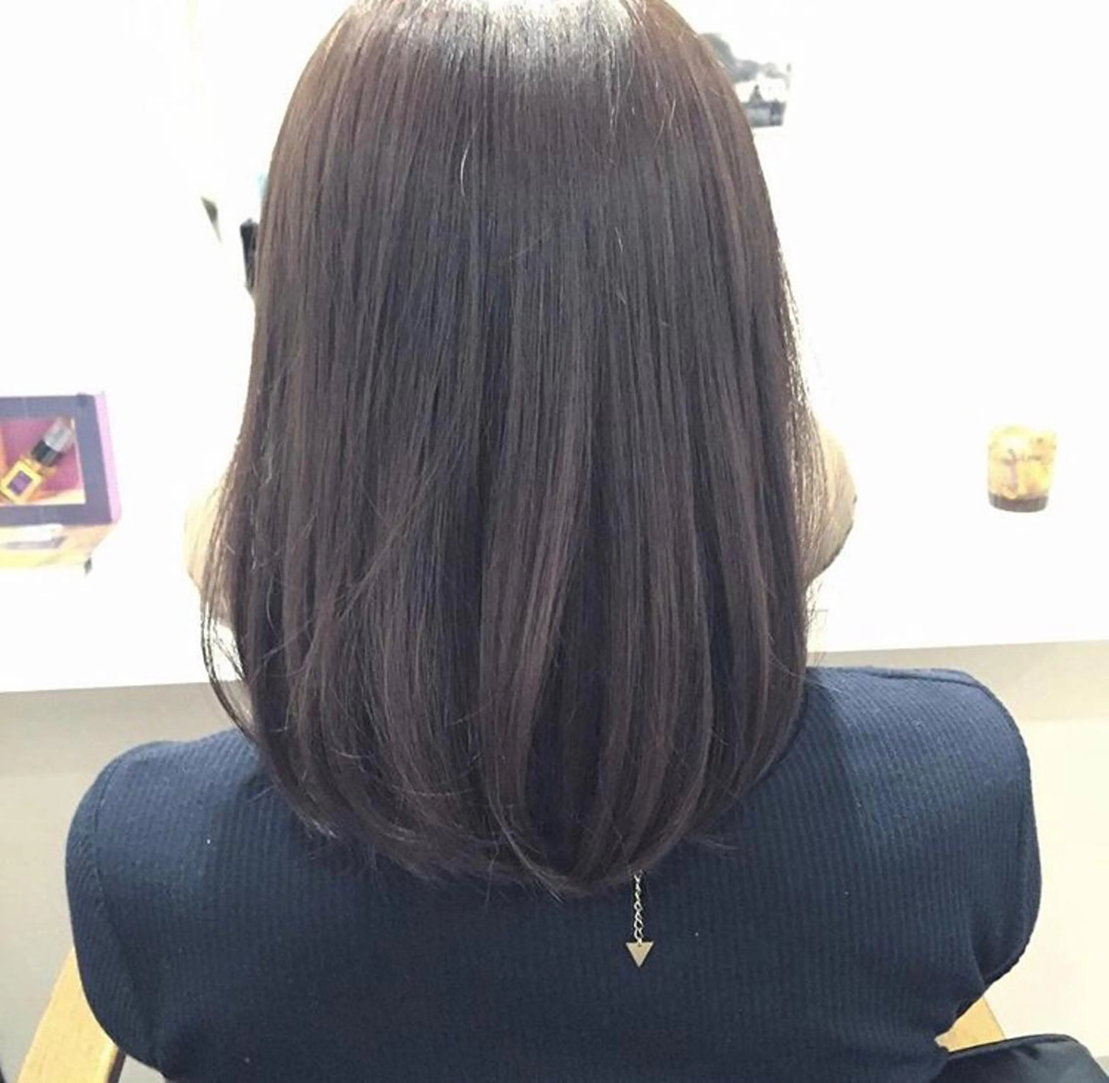 ミディアム カラー ブルーカラー ブルージュ 【完全マンツー 恵比寿】佐藤 翔のヘアスタイル