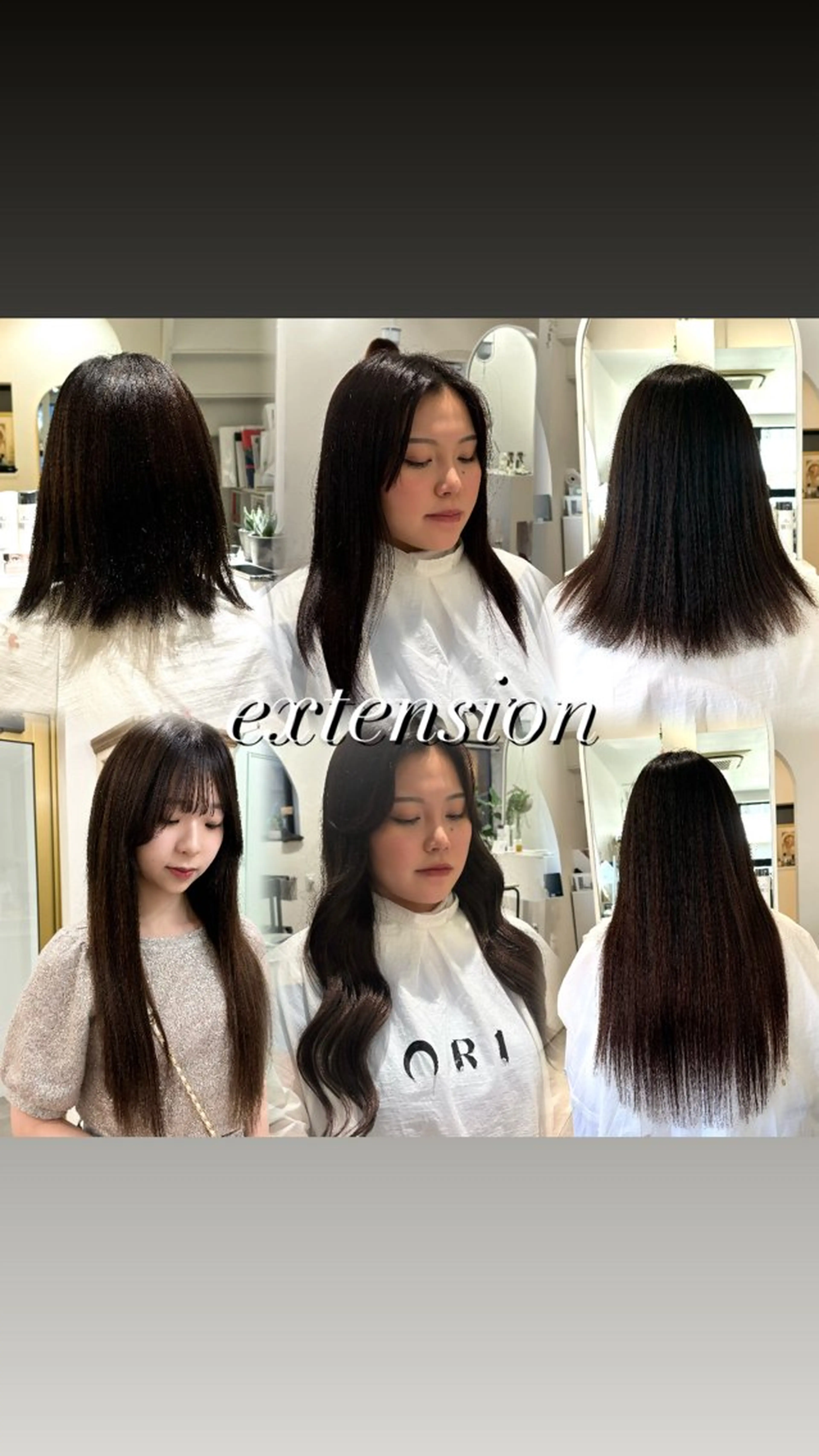 ロング 美容室ORIKA AI レイヤーカットのヘアスタイル